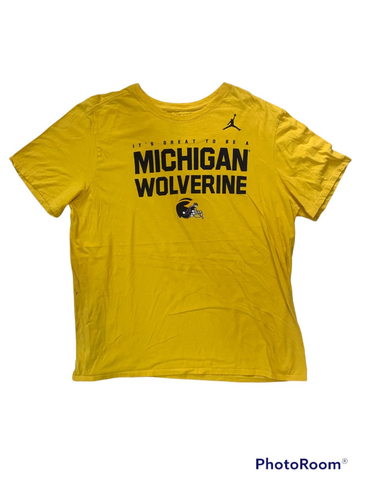 image of Nike Michigan Wolverine Vd19 in Yellow, Men's (Size XL)