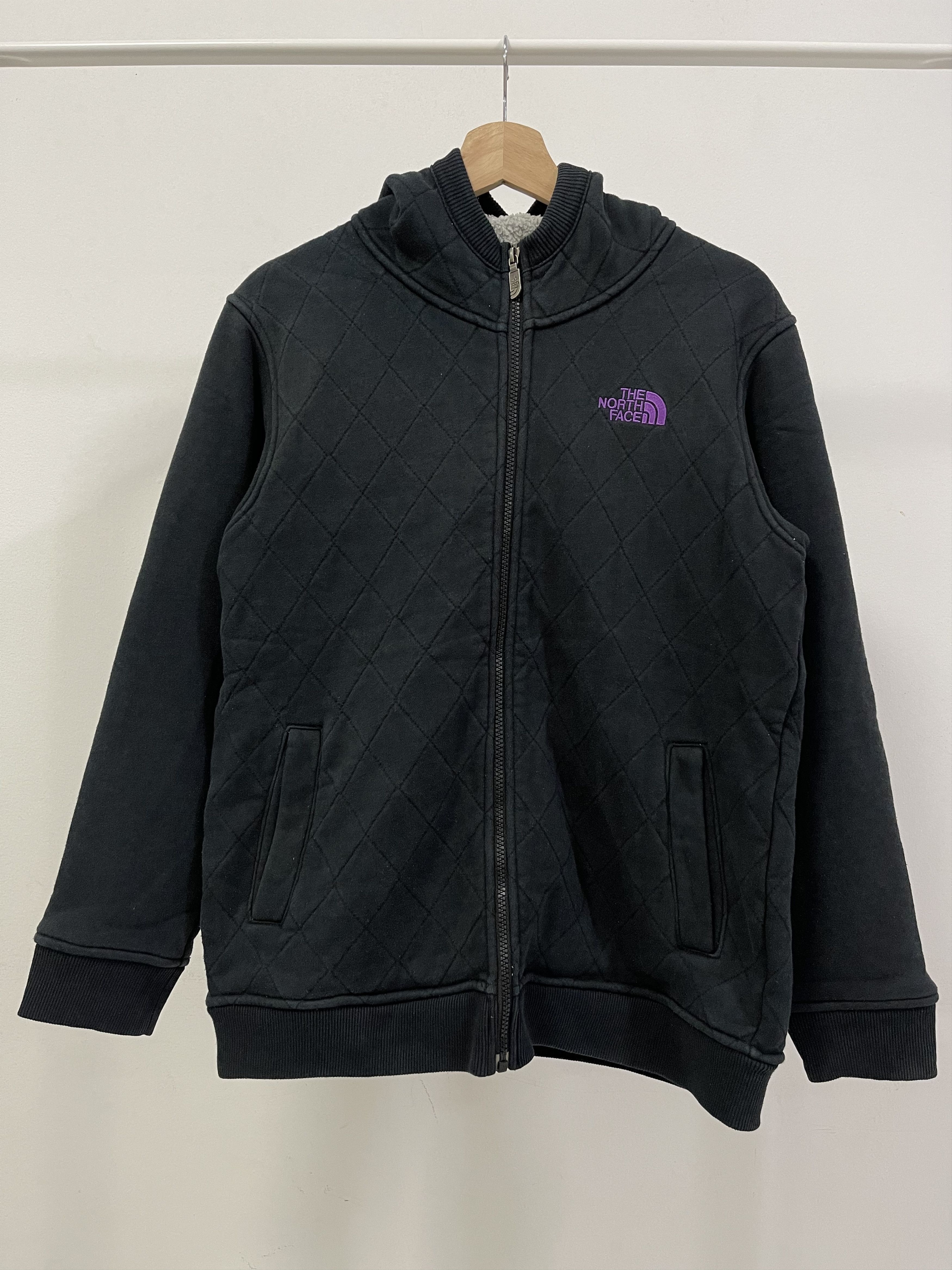 The North Face × Vintage Vintage The North Face Mini Logo Embroidery Lined Sherpa Size US S / EU 44-46 / 1 - 1 Thumbnail