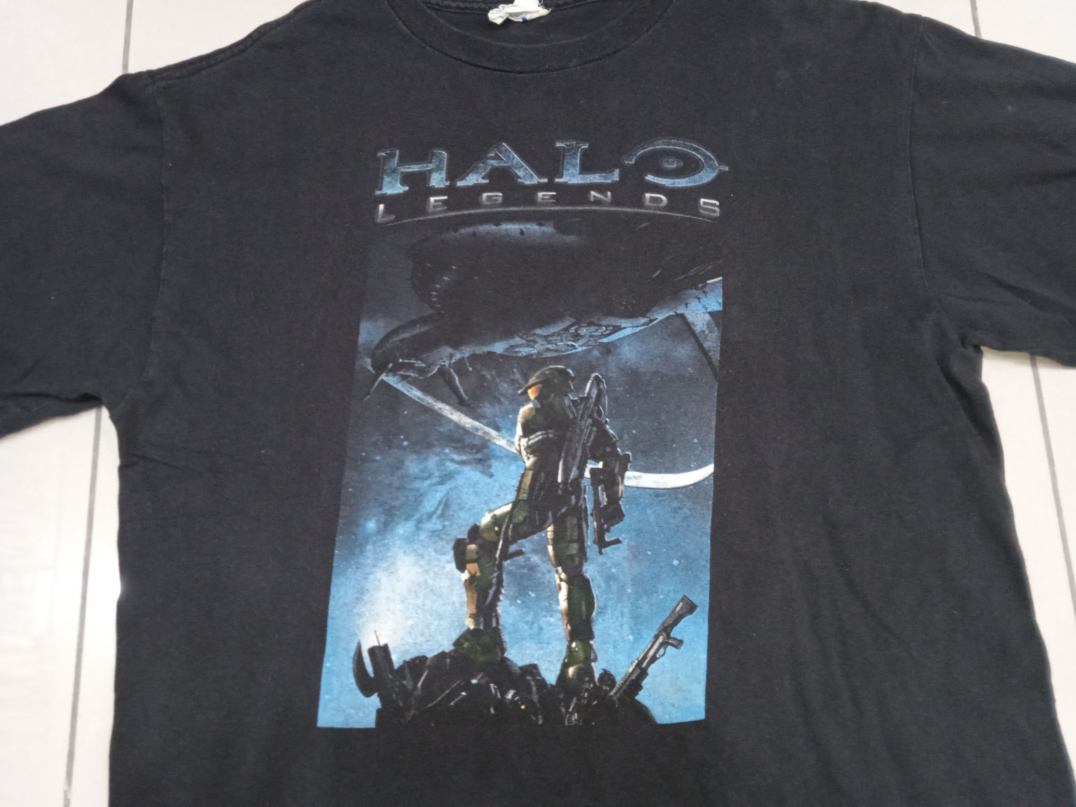 Vintage Halo Legends T-Shirt Size US L / EU 52-54 / 3 - 3 Thumbnail