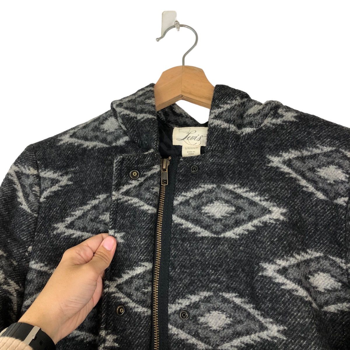Levi's VINTAGE WOOL JACKET LEVI’S NAVAJO DESIGN RARE OVER PRINT Size US S / EU 44-46 / 1 - 10 Thumbnail
