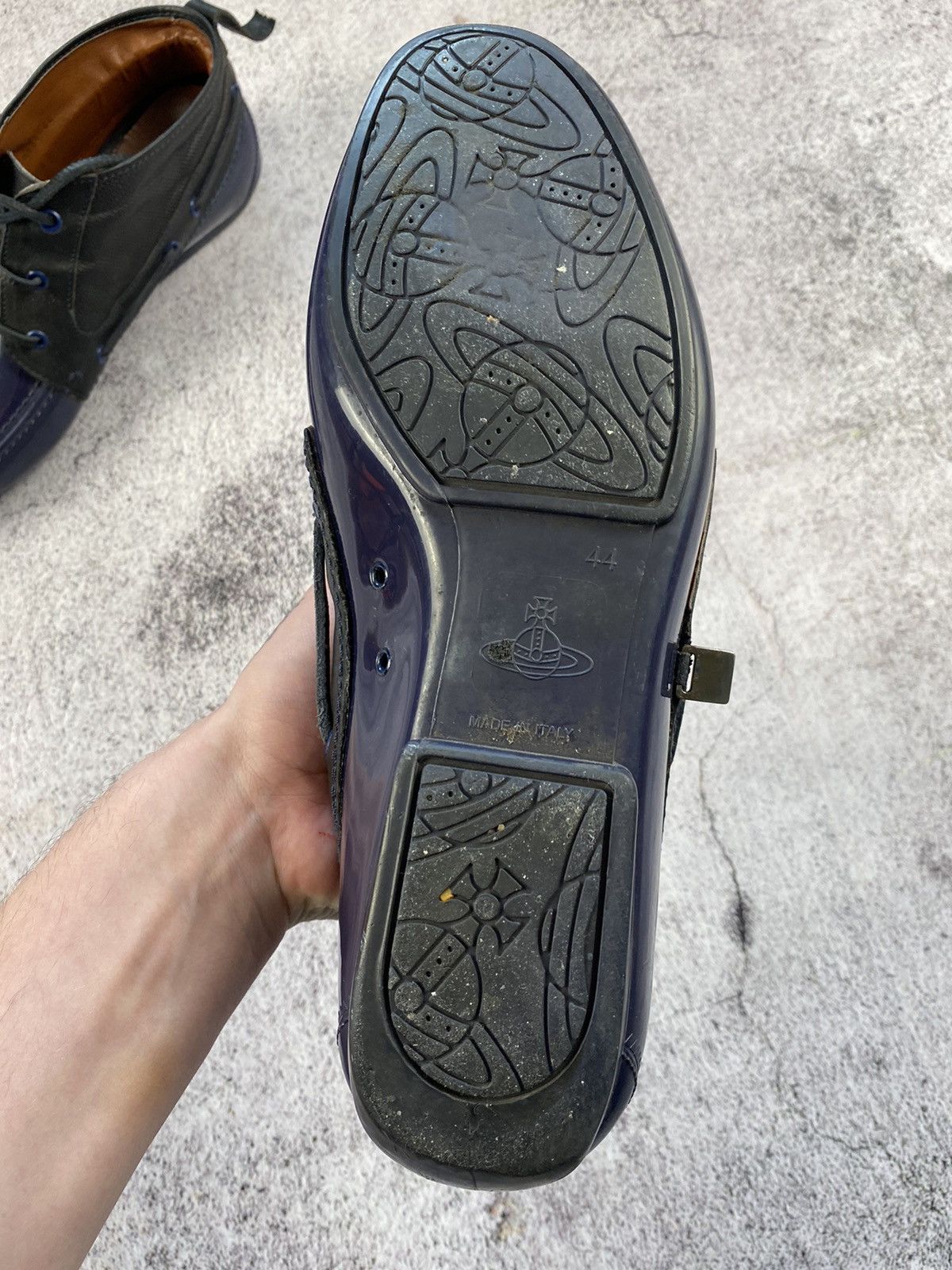 Other Vivienne Westwood Plastic Chukka Deck Ankle Moccasin boots Size US 11 / EU 44 - 7 Thumbnail