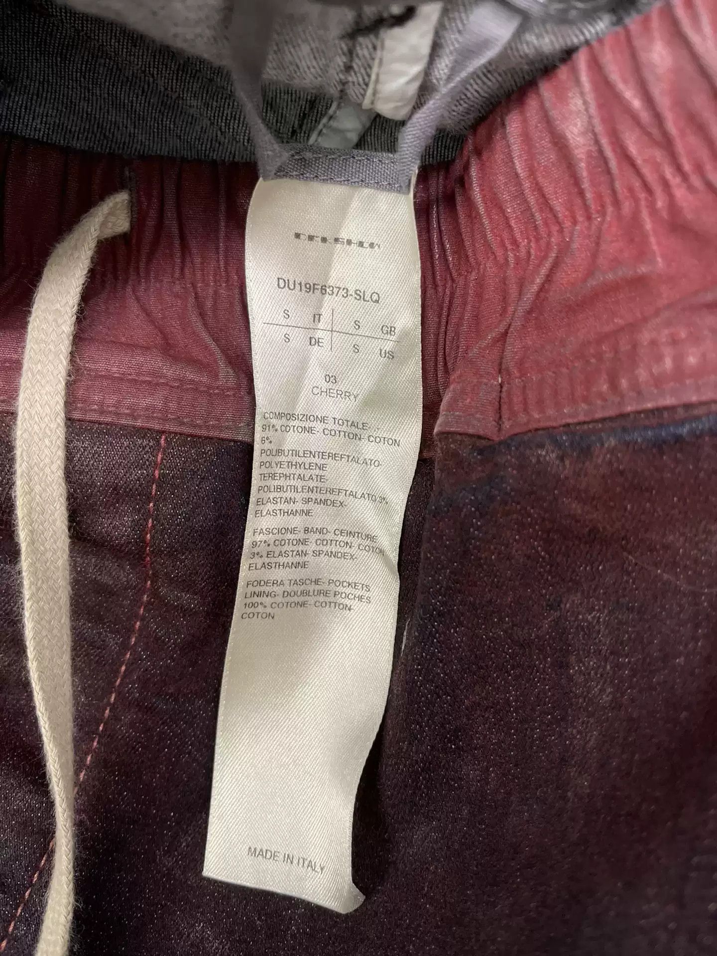 Rick Owens RICK OWENS WAX COATED JEANS Size US 30 / EU 46 - 3 Thumbnail
