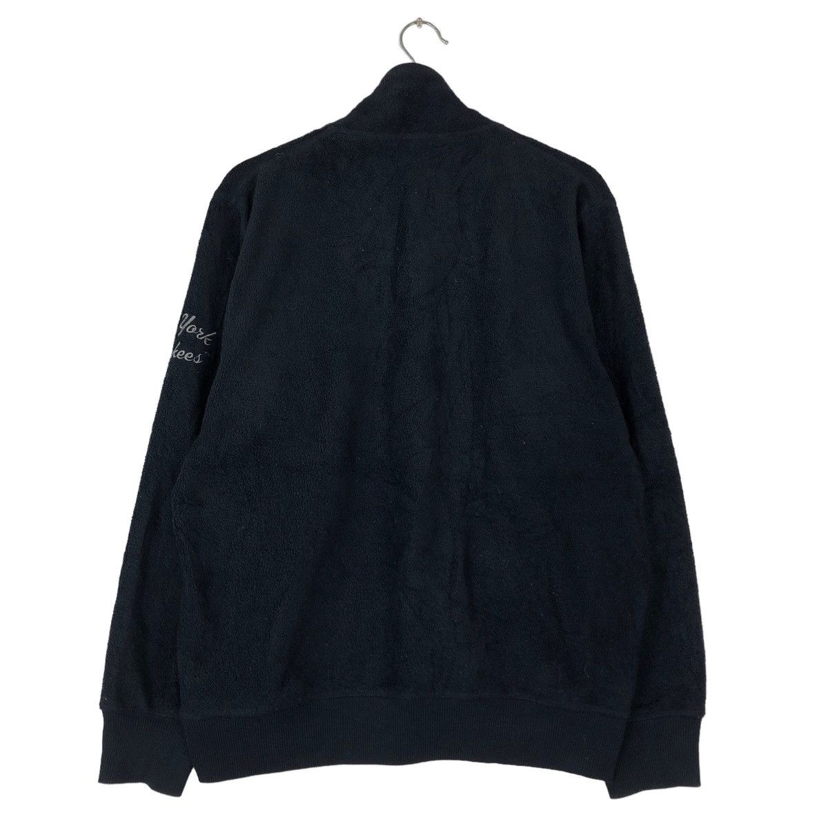 Japanese Brand VINTAGE FLEECE JACKET MLB NEW YORK YANKEES BIG LOGO Size US XL / EU 56 / 4 - 8 Thumbnail