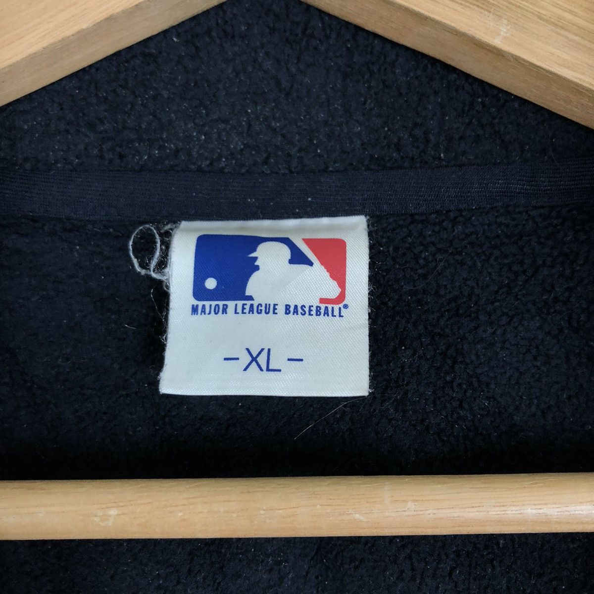 Japanese Brand VINTAGE FLEECE JACKET MLB NEW YORK YANKEES BIG LOGO Size US XL / EU 56 / 4 - 13 Thumbnail