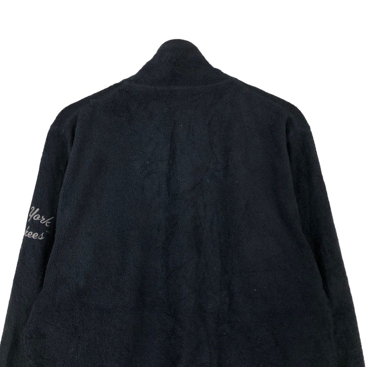 Japanese Brand VINTAGE FLEECE JACKET MLB NEW YORK YANKEES BIG LOGO Size US XL / EU 56 / 4 - 9 Thumbnail