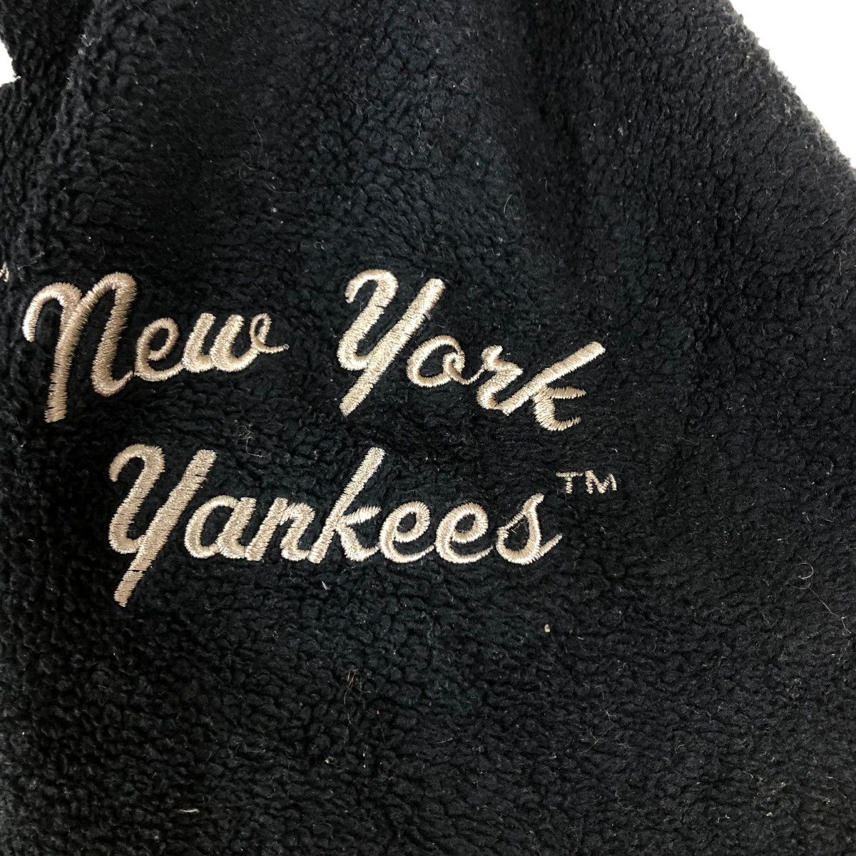 Japanese Brand VINTAGE FLEECE JACKET MLB NEW YORK YANKEES BIG LOGO Size US XL / EU 56 / 4 - 12 Thumbnail