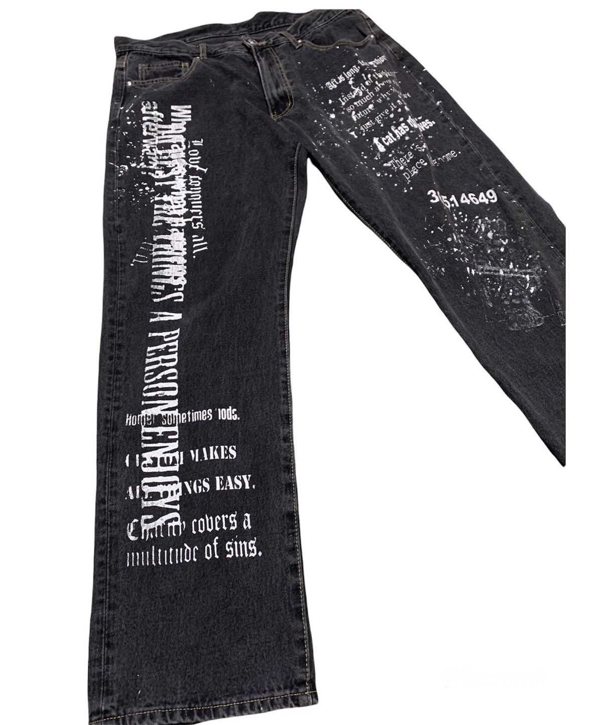 Other Japanese Brand Poem Painter Jeans Size US 36 / EU 52 - 2 Thumbnail