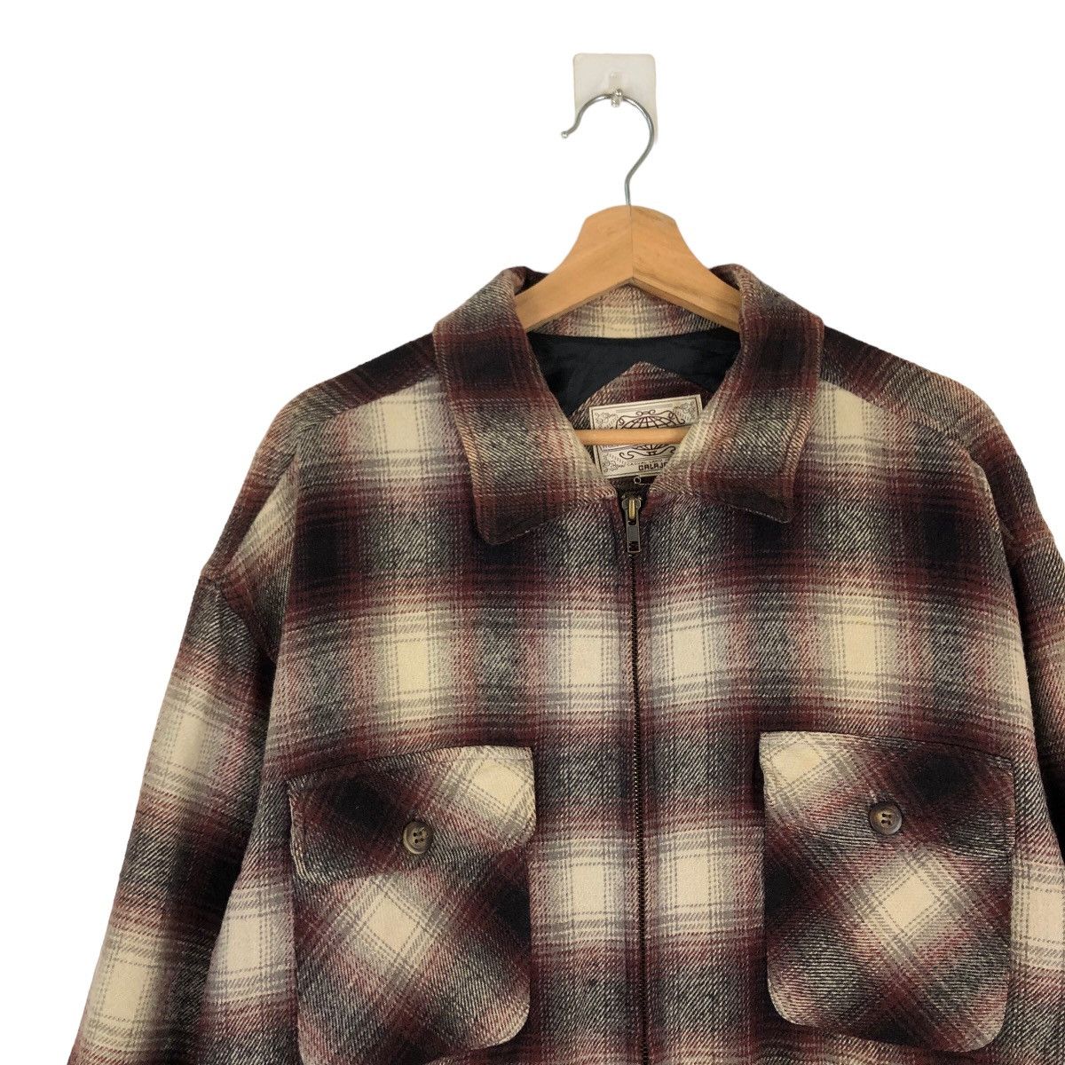 Flannel VINTAGE FLANNEL JACKET TARTAN DESIGN CALAJA JAPAN TARTAN Size US M / EU 48-50 / 2 - 6 Thumbnail