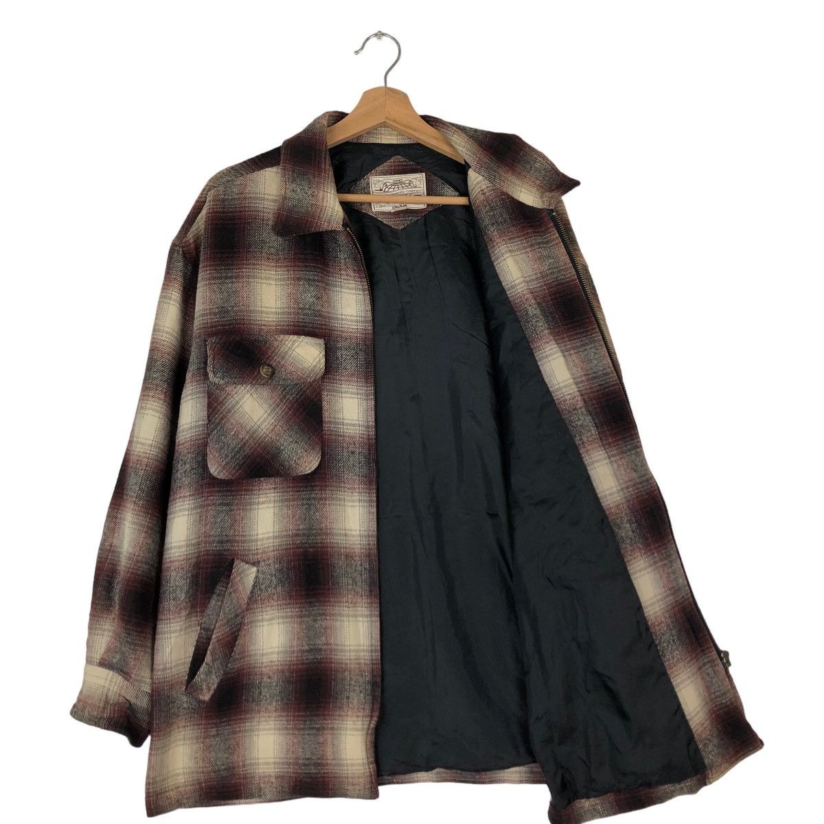 Flannel VINTAGE FLANNEL JACKET TARTAN DESIGN CALAJA JAPAN TARTAN Size US M / EU 48-50 / 2 - 9 Thumbnail