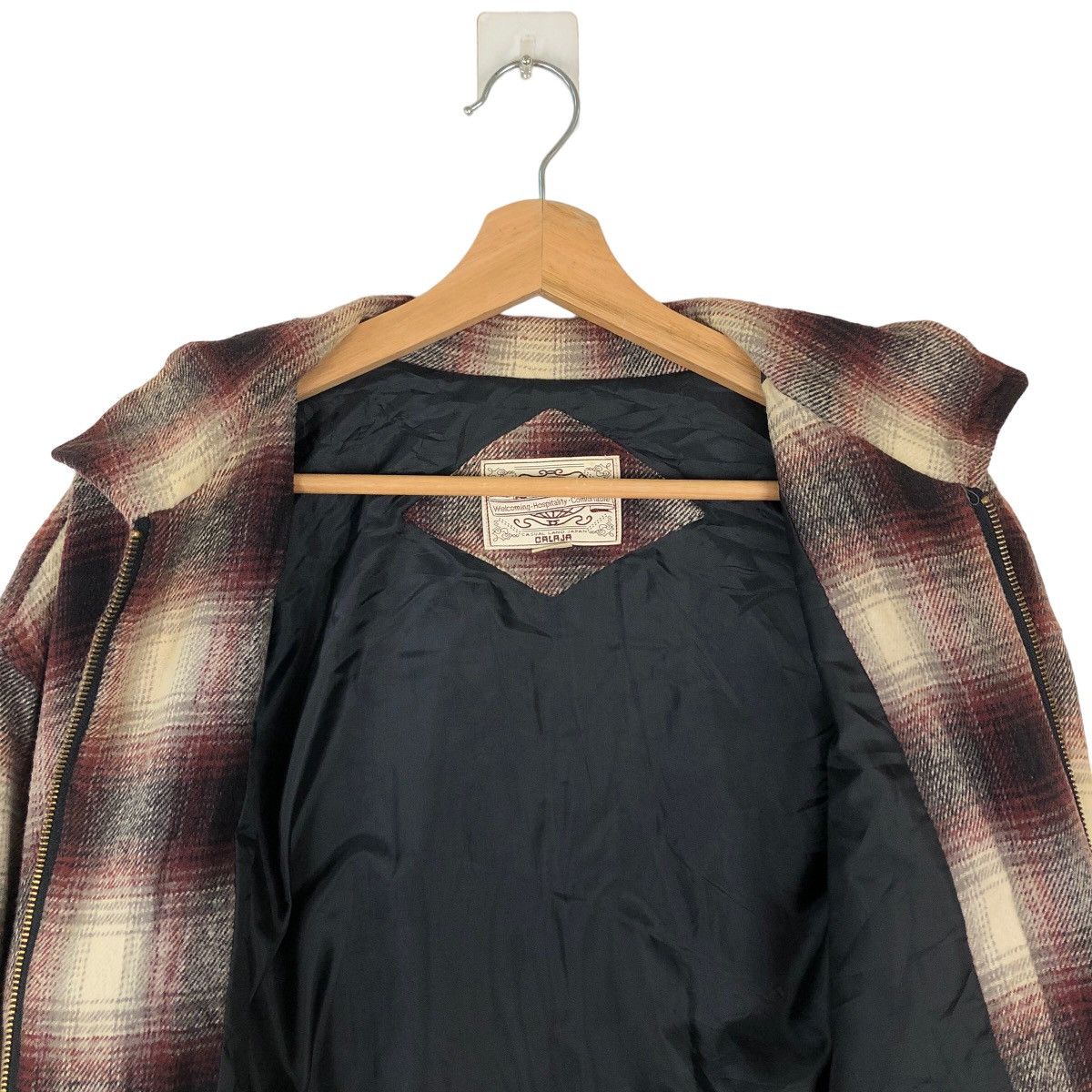 Flannel VINTAGE FLANNEL JACKET TARTAN DESIGN CALAJA JAPAN TARTAN Size US M / EU 48-50 / 2 - 11 Thumbnail
