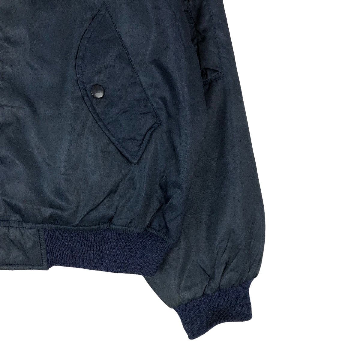 Japanese Brand VINTAGE BOMBER JACKET YOKOHAMA RACING WEAR WORKER BIG LOGO Size US L / EU 52-54 / 3 - 3 Thumbnail