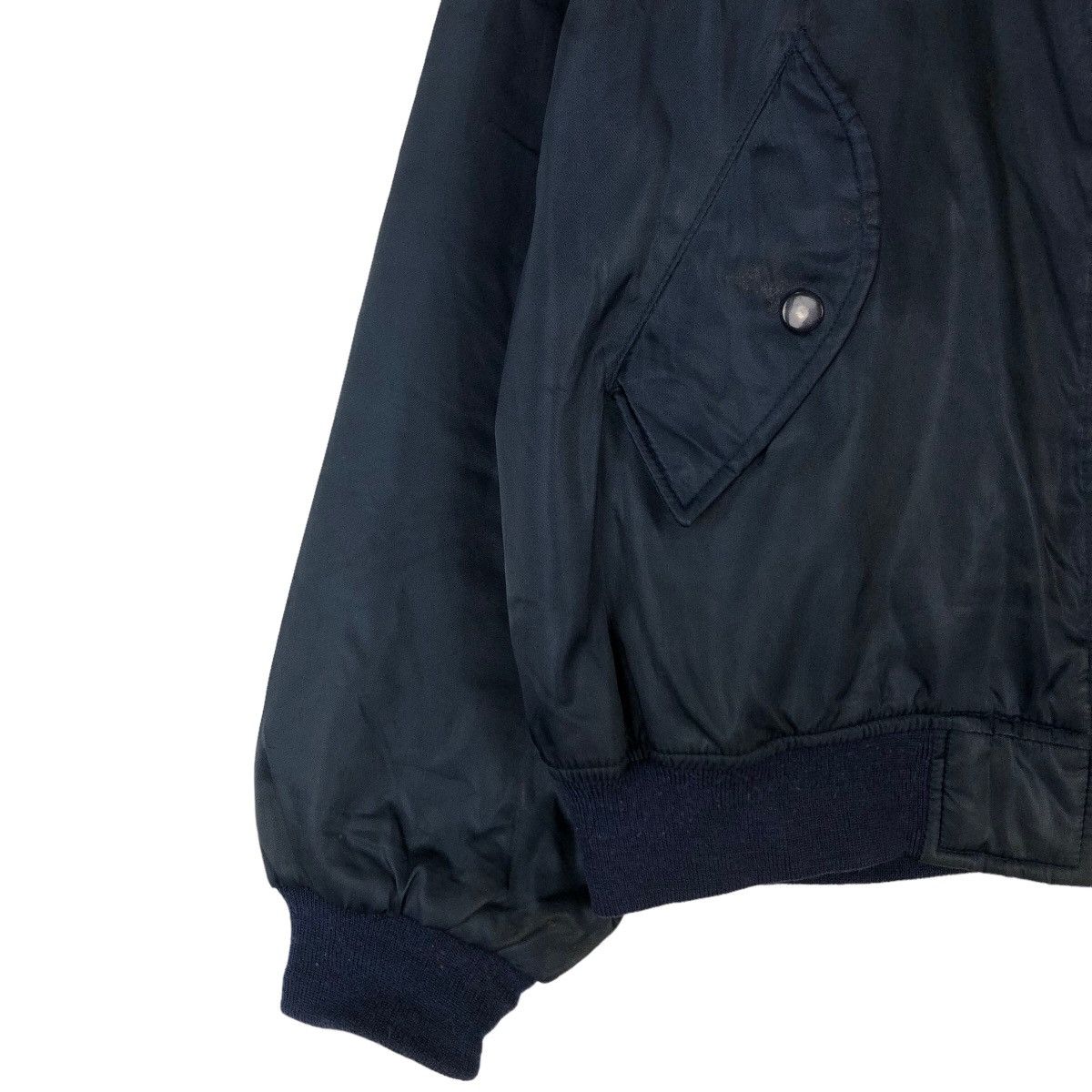 Japanese Brand VINTAGE BOMBER JACKET YOKOHAMA RACING WEAR WORKER BIG LOGO Size US L / EU 52-54 / 3 - 2 Thumbnail