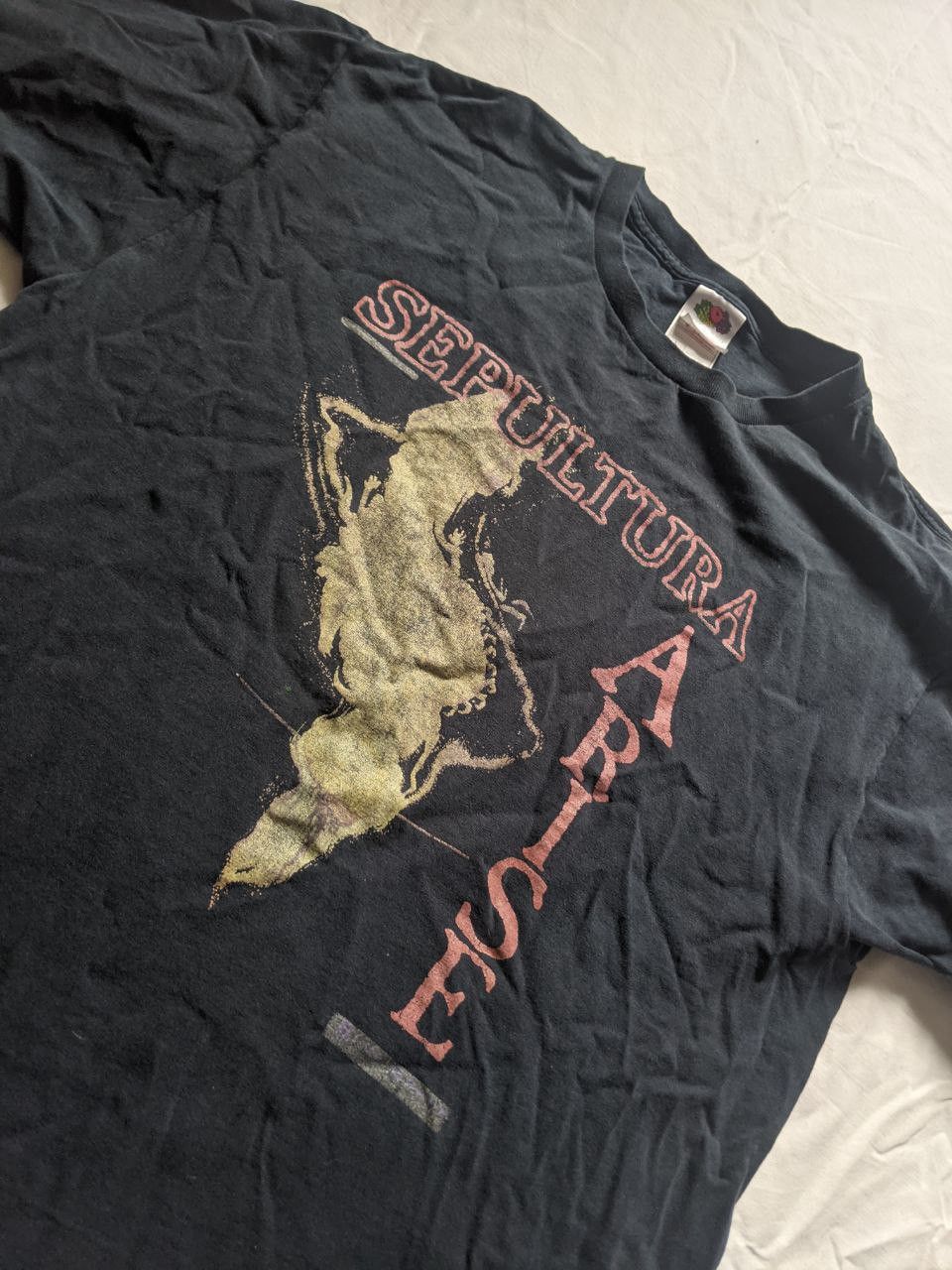 Band Tees VTG Sepultura Arise Band tee RARE 2005 Size US L / EU 52-54 / 3 - 2 Thumbnail