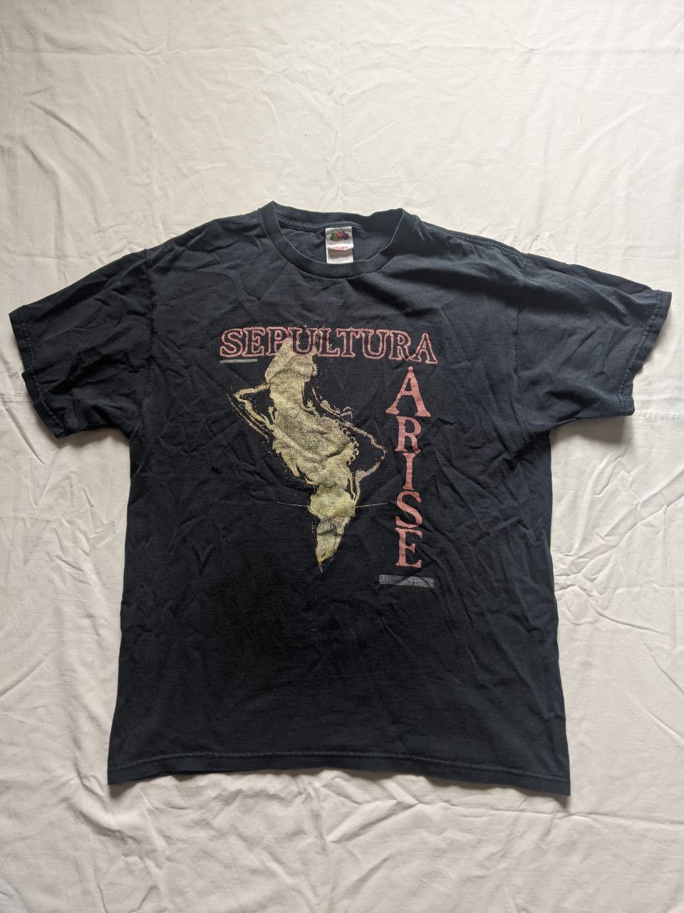 Band Tees VTG Sepultura Arise Band tee RARE 2005 Size US L / EU 52-54 / 3 - 1 Thumbnail
