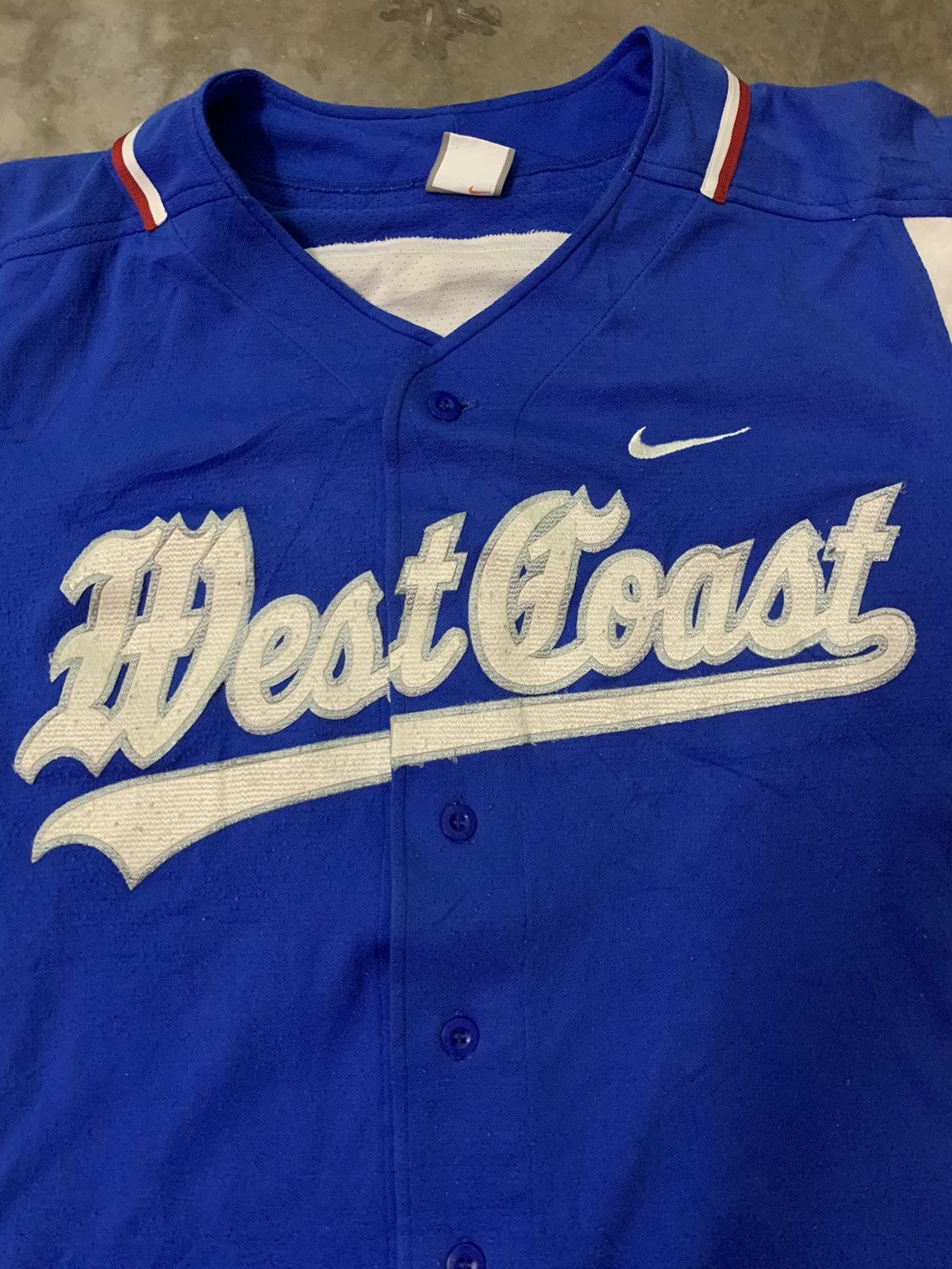 MLB × Nike × Vintage Nice West Coast Choppers Baseball Jersey Size US L / EU 52-54 / 3 - 5 Thumbnail
