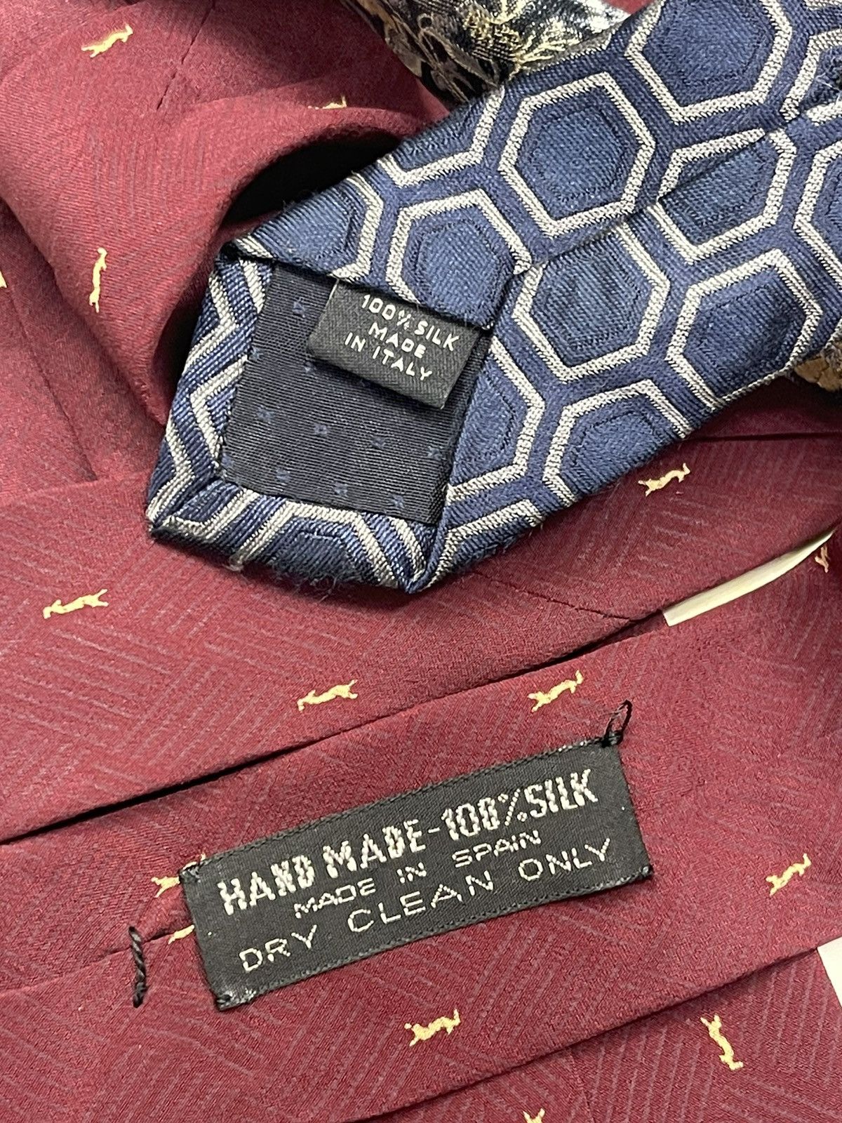 Yves Saint Laurent BULK!!! YSL LUXURY SILK TIE Size ONE SIZE - 5 Thumbnail
