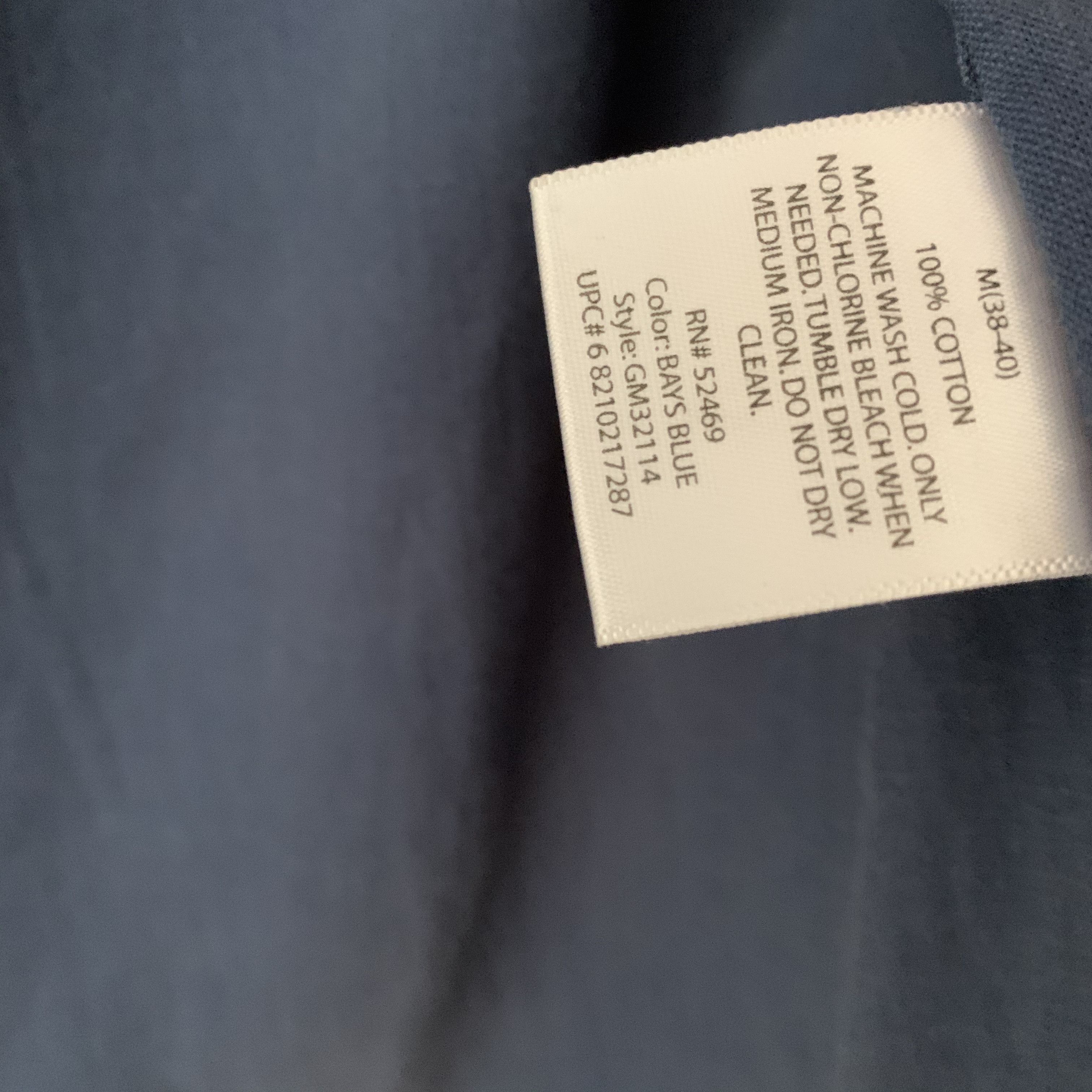 George George 100% Cotton Button Down Shirt M Convertible Sleeves Size US M / EU 48-50 / 2 - 6 Thumbnail