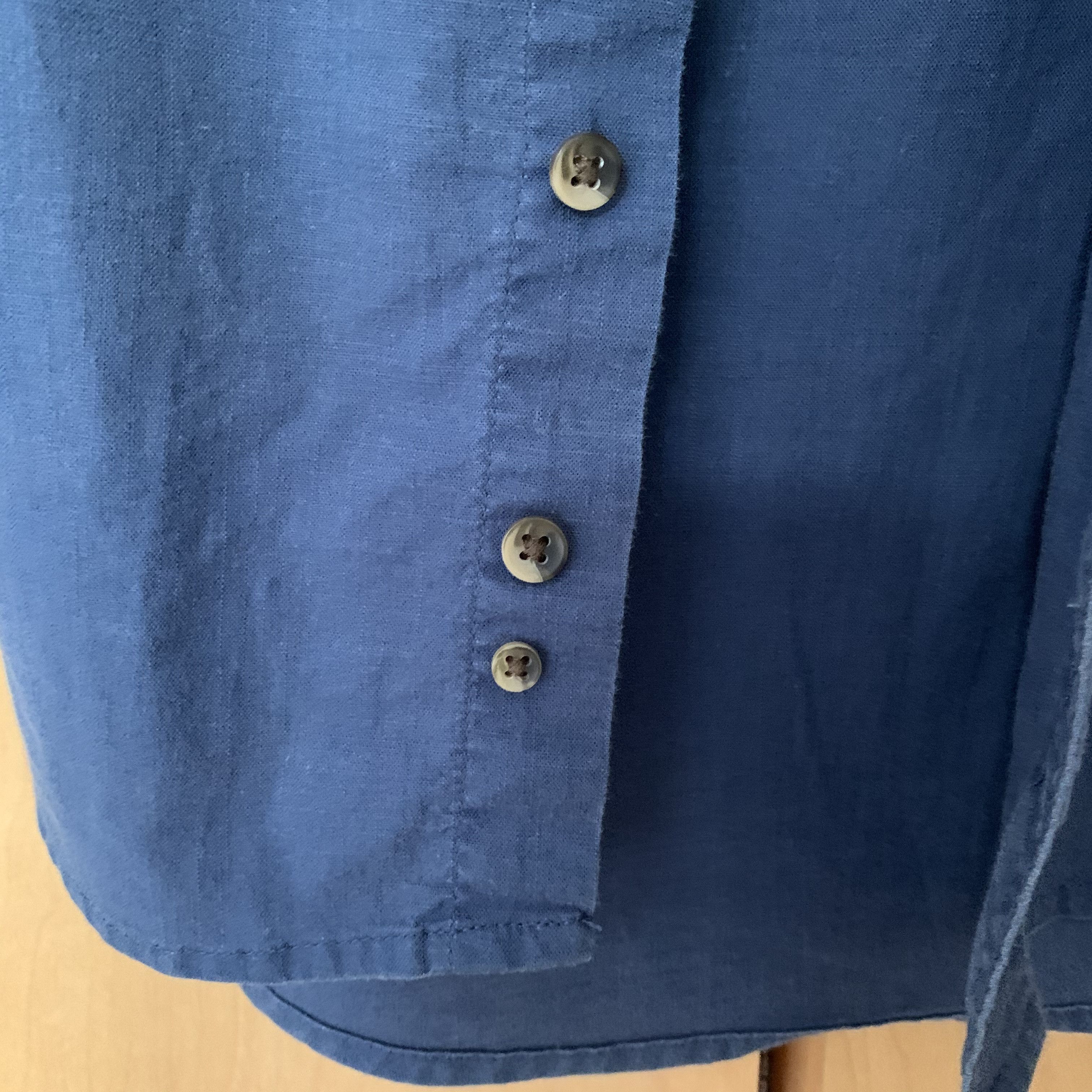 George George 100% Cotton Button Down Shirt M Convertible Sleeves Size US M / EU 48-50 / 2 - 4 Thumbnail