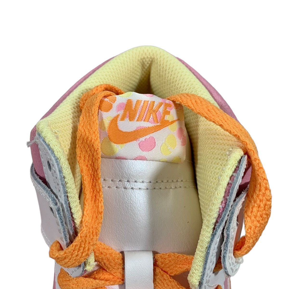 Vintage VTG Nike Dunk High Easter Egg Melon Pink Lemon 2009 Sneakers Size US 6 / EU 39 - 4 Thumbnail