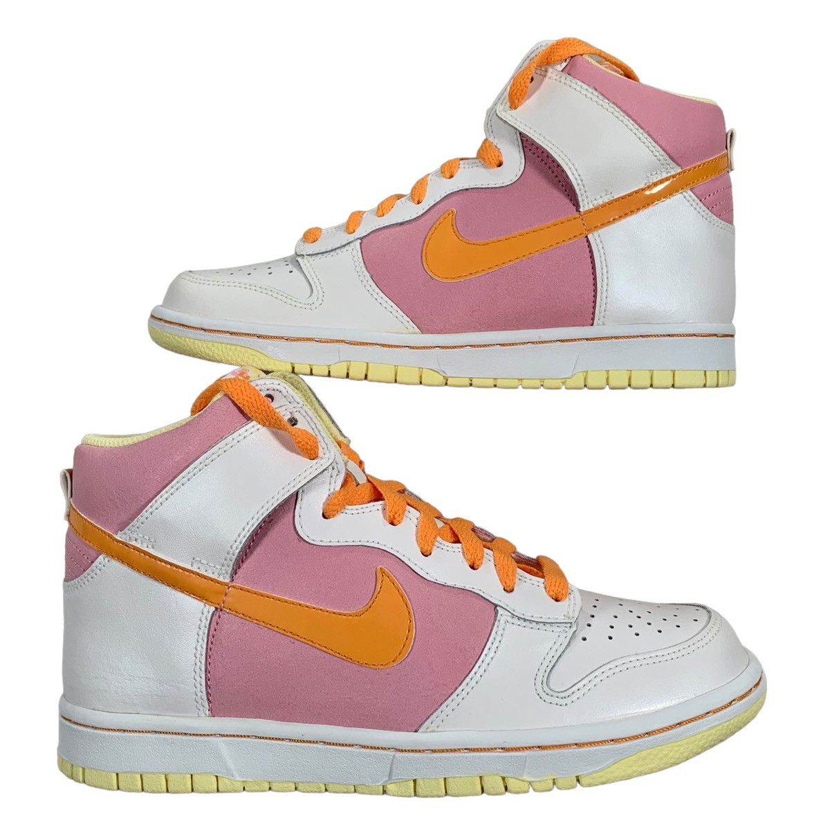 Vintage VTG Nike Dunk High Easter Egg Melon Pink Lemon 2009 Sneakers Size US 6 / EU 39 - 1 Thumbnail