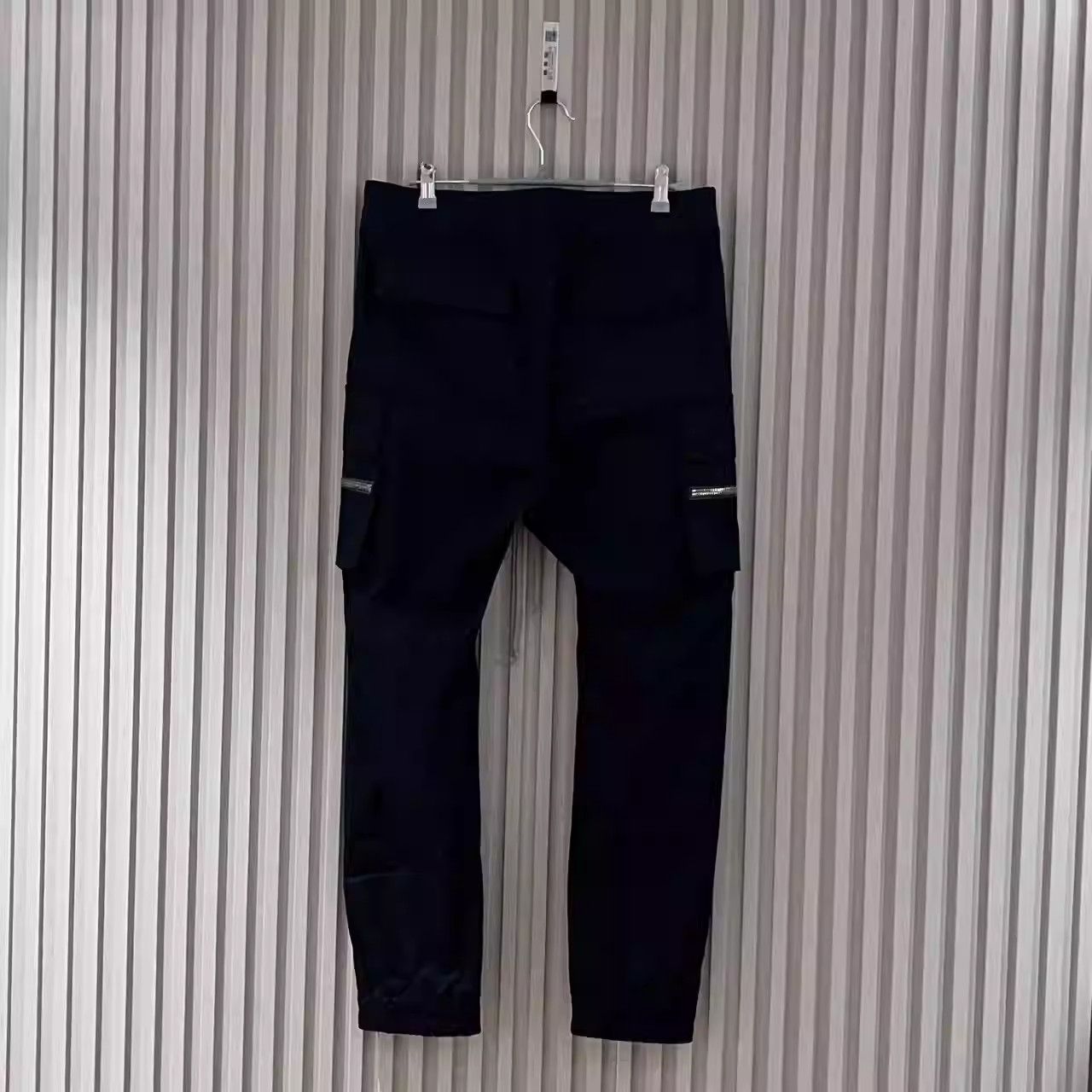 Rick Owens multi-pocket zippered corset trousers