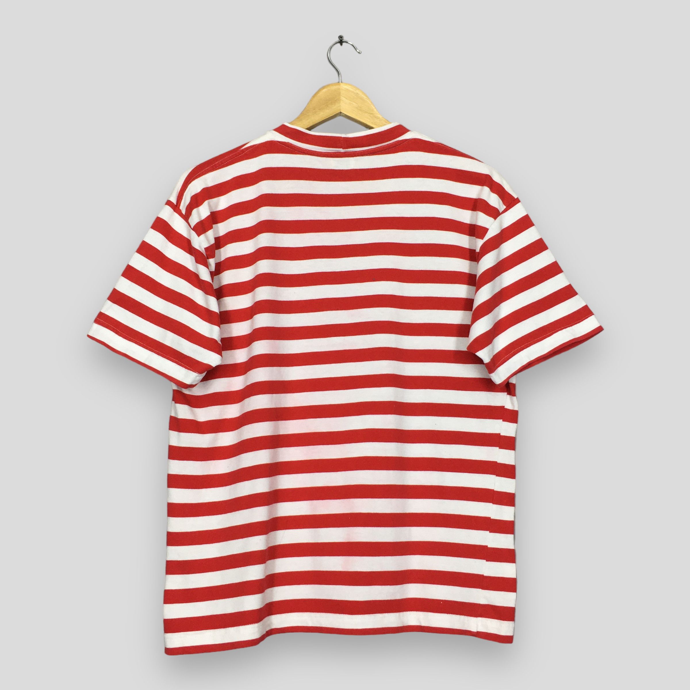 Guess Vintage 90s Guess Jeans Striped T Shirt Small Size US S / EU 44-46 / 1 - 7 Thumbnail
