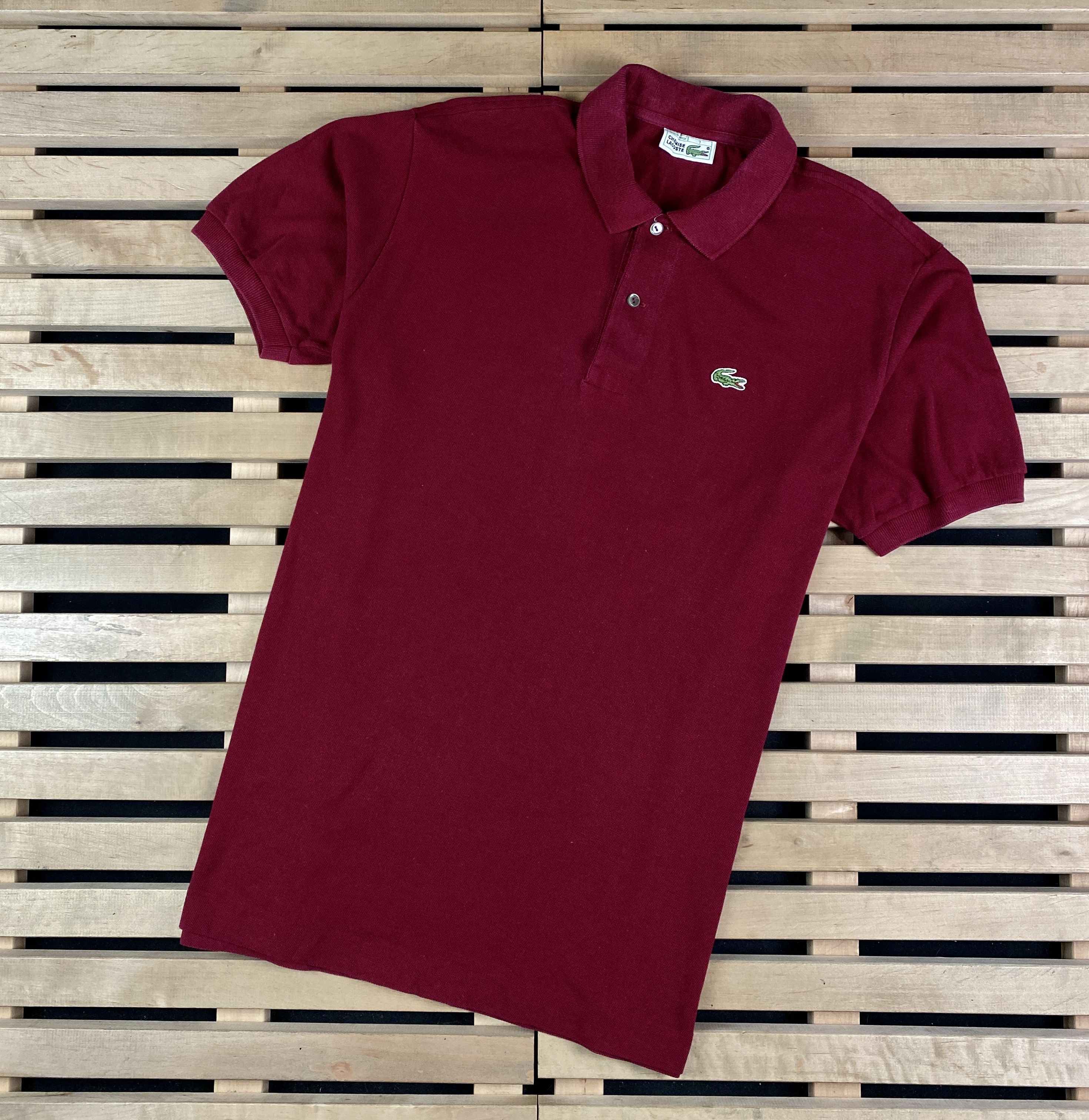 Lacoste × Vintage Men’s Polo T-Shirt Lacoste Chemise Vintage Size 7 Size US M / EU 48-50 / 2 - 1 Thumbnail