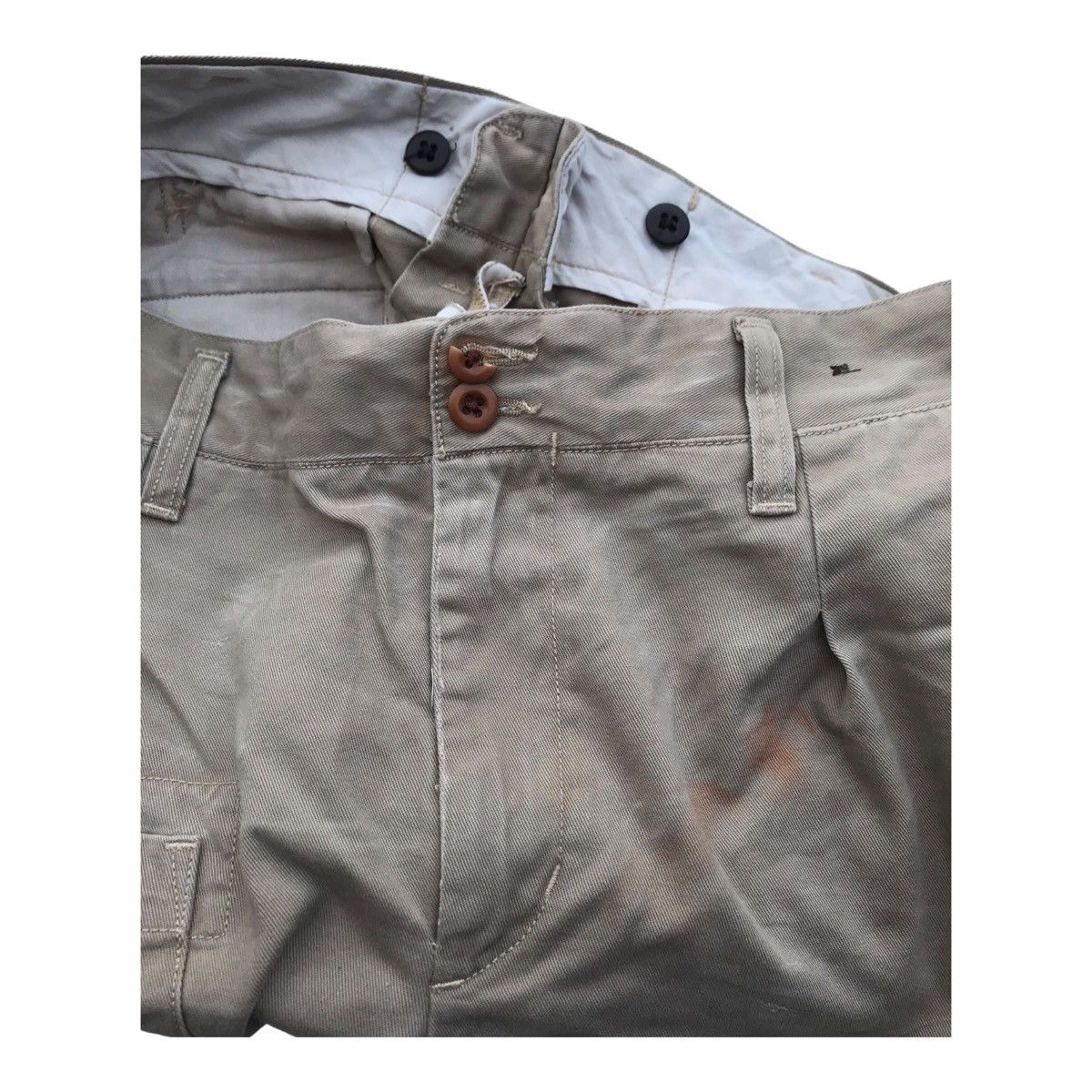 Polo Ralph Lauren Polo Ralph Lauren Cargo Multipocket Pants (Discolouration) Size US 35 - 3 Thumbnail