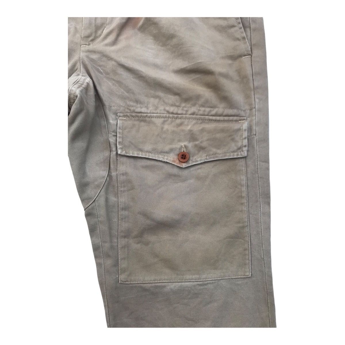 Polo Ralph Lauren Polo Ralph Lauren Cargo Multipocket Pants (Discolouration) Size US 35 - 4 Thumbnail