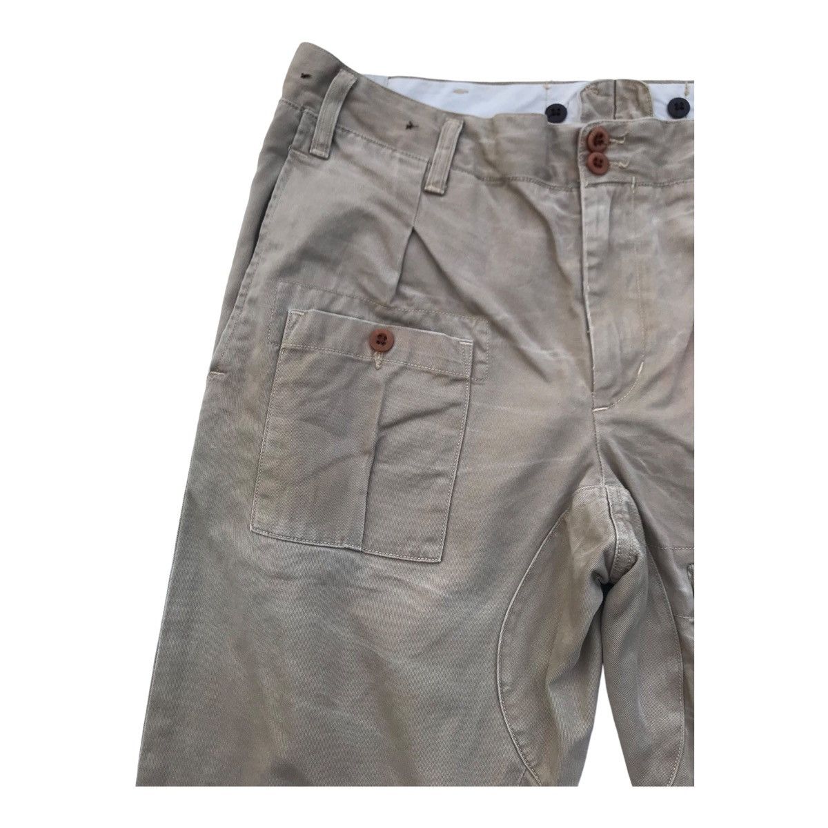 Polo Ralph Lauren Polo Ralph Lauren Cargo Multipocket Pants (Discolouration) Size US 35 - 6 Thumbnail