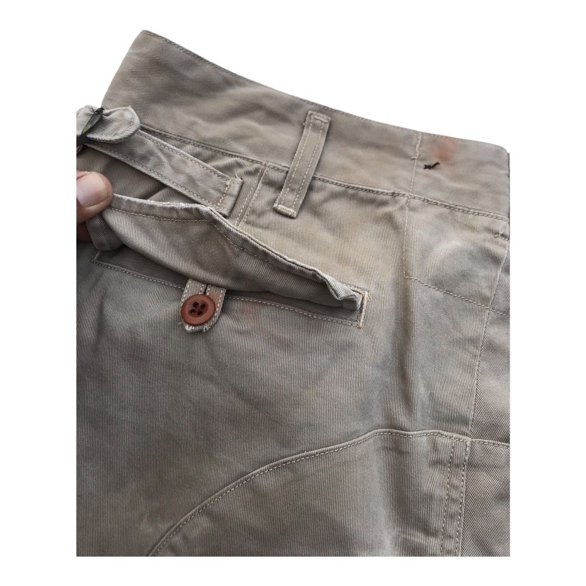 Polo Ralph Lauren Polo Ralph Lauren Cargo Multipocket Pants (Discolouration) Size US 35 - 18 Thumbnail