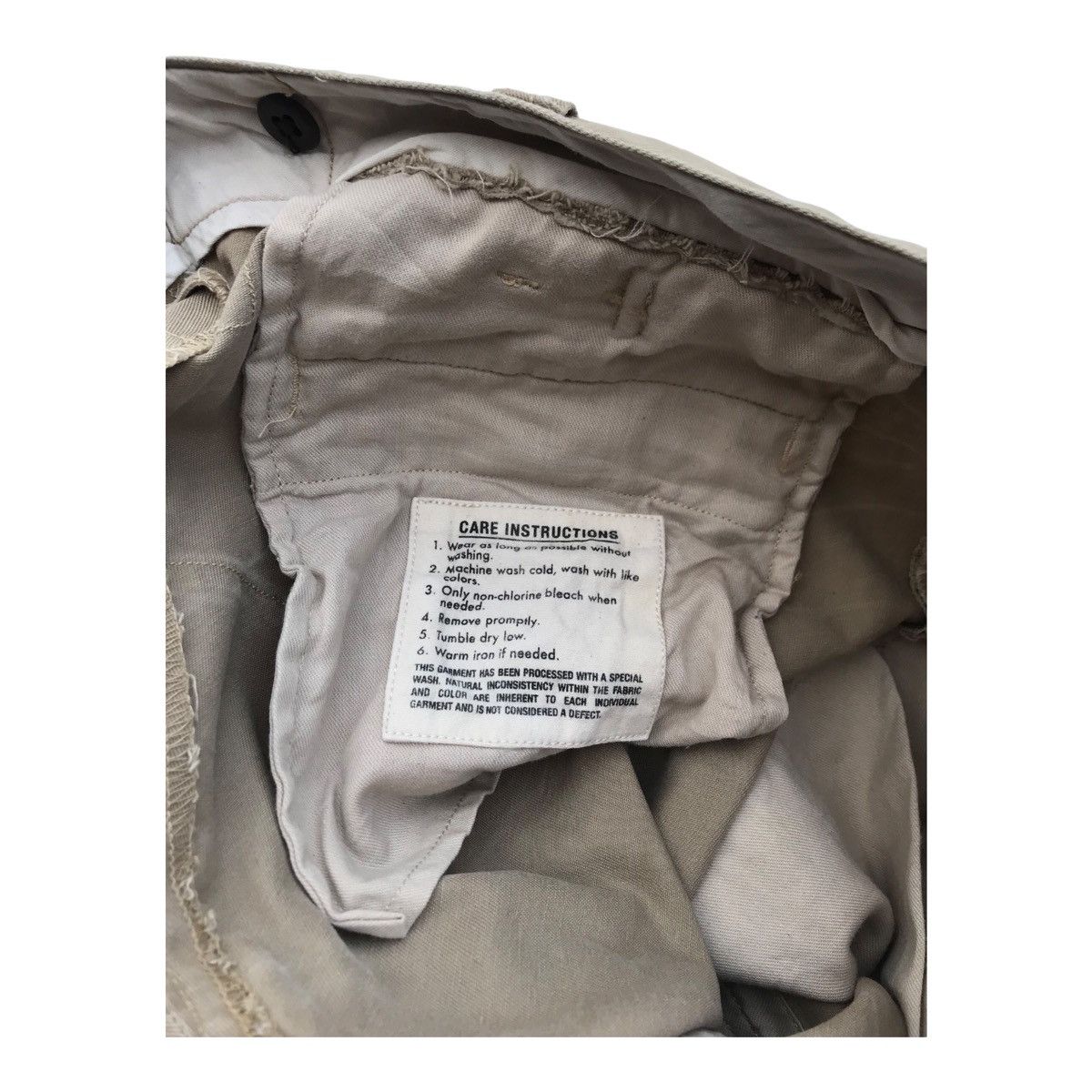 Polo Ralph Lauren Polo Ralph Lauren Cargo Multipocket Pants (Discolouration) Size US 35 - 20 Thumbnail