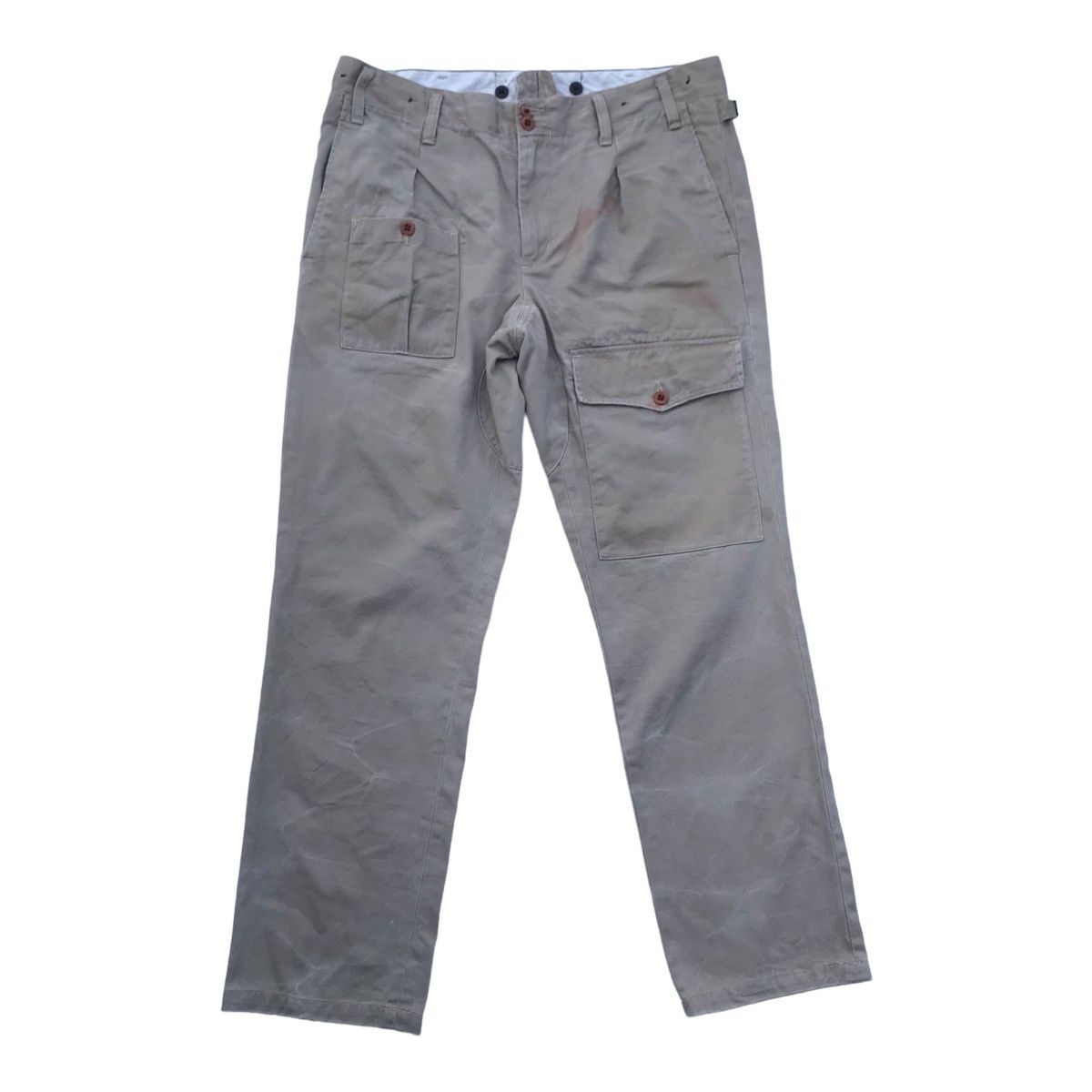 Polo Ralph Lauren Polo Ralph Lauren Cargo Multipocket Pants (Discolouration) Size US 35 - 1 Thumbnail