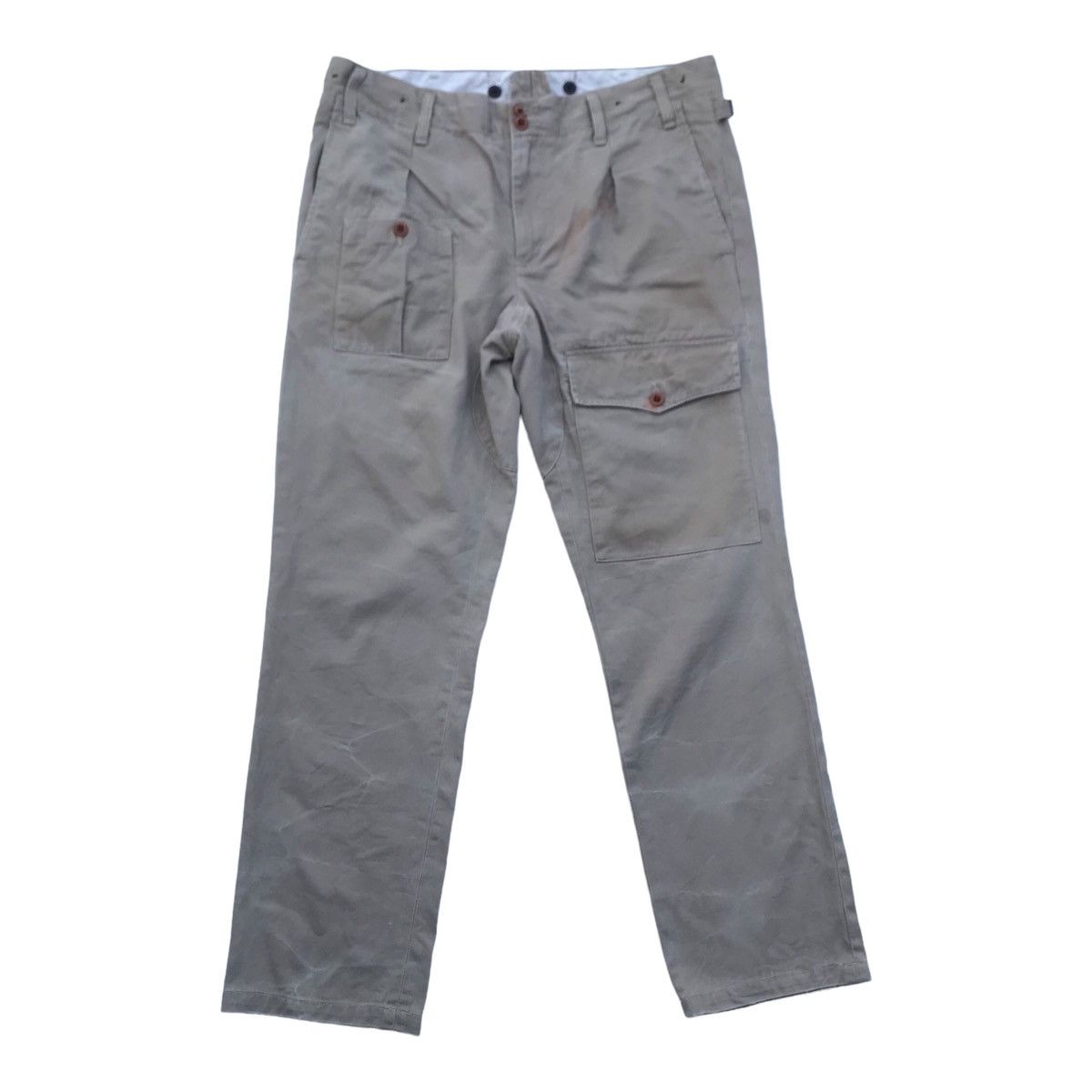 Polo Ralph Lauren Polo Ralph Lauren Cargo Multipocket Pants (Discolouration) Size US 35 - 2 Thumbnail