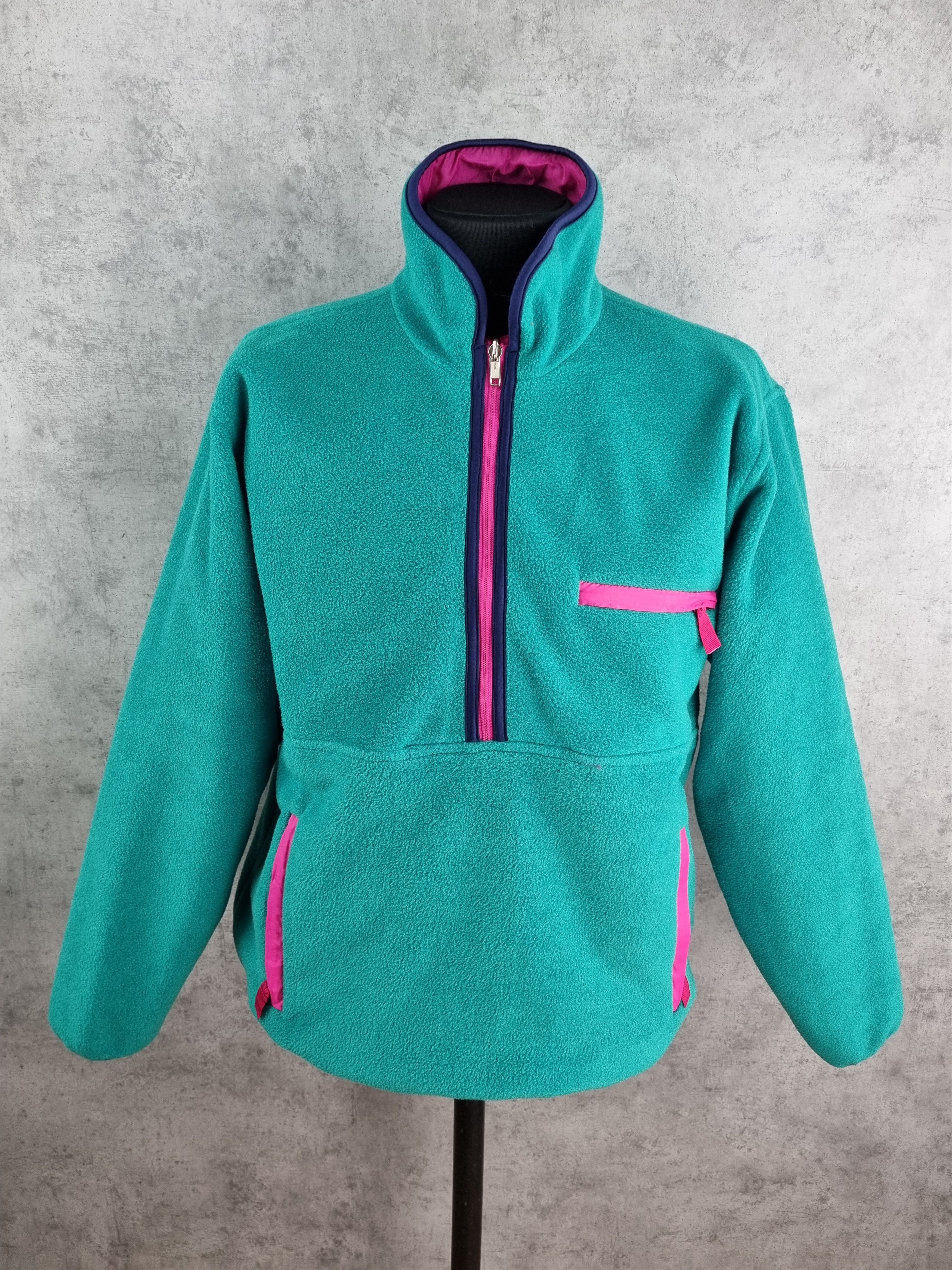 Vintage 90s Two Side Fleece/Nylon Anorak feels like Patagonia Size US XL / EU 56 / 4 - 6 Thumbnail
