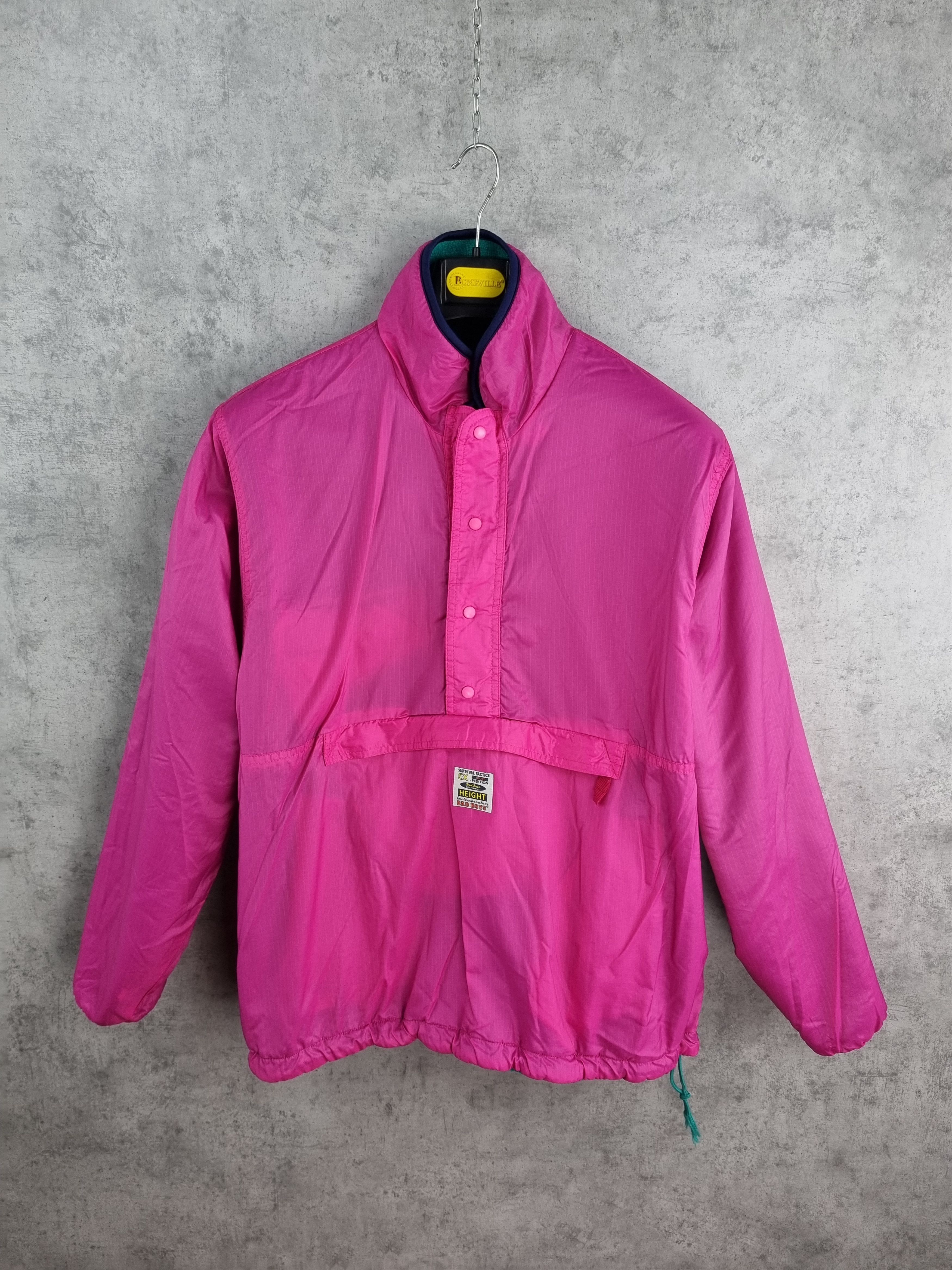 Vintage 90s Two Side Fleece/Nylon Anorak feels like Patagonia Size US XL / EU 56 / 4 - 4 Thumbnail