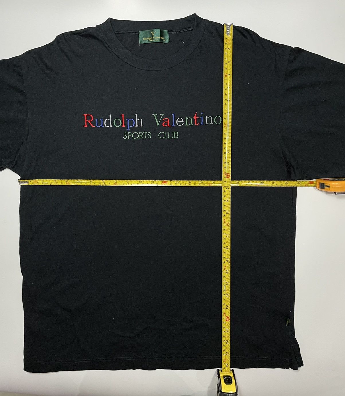 Designer × Valentino × Vintage Vintage Rudolph Valentino Sports Club Embroidery logo casua Size US L / EU 52-54 / 3 - 7 Thumbnail
