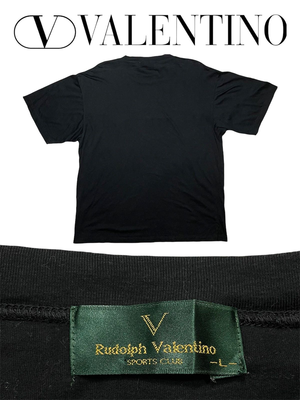 Designer × Valentino × Vintage Vintage Rudolph Valentino Sports Club Embroidery logo casua Size US L / EU 52-54 / 3 - 2 Thumbnail