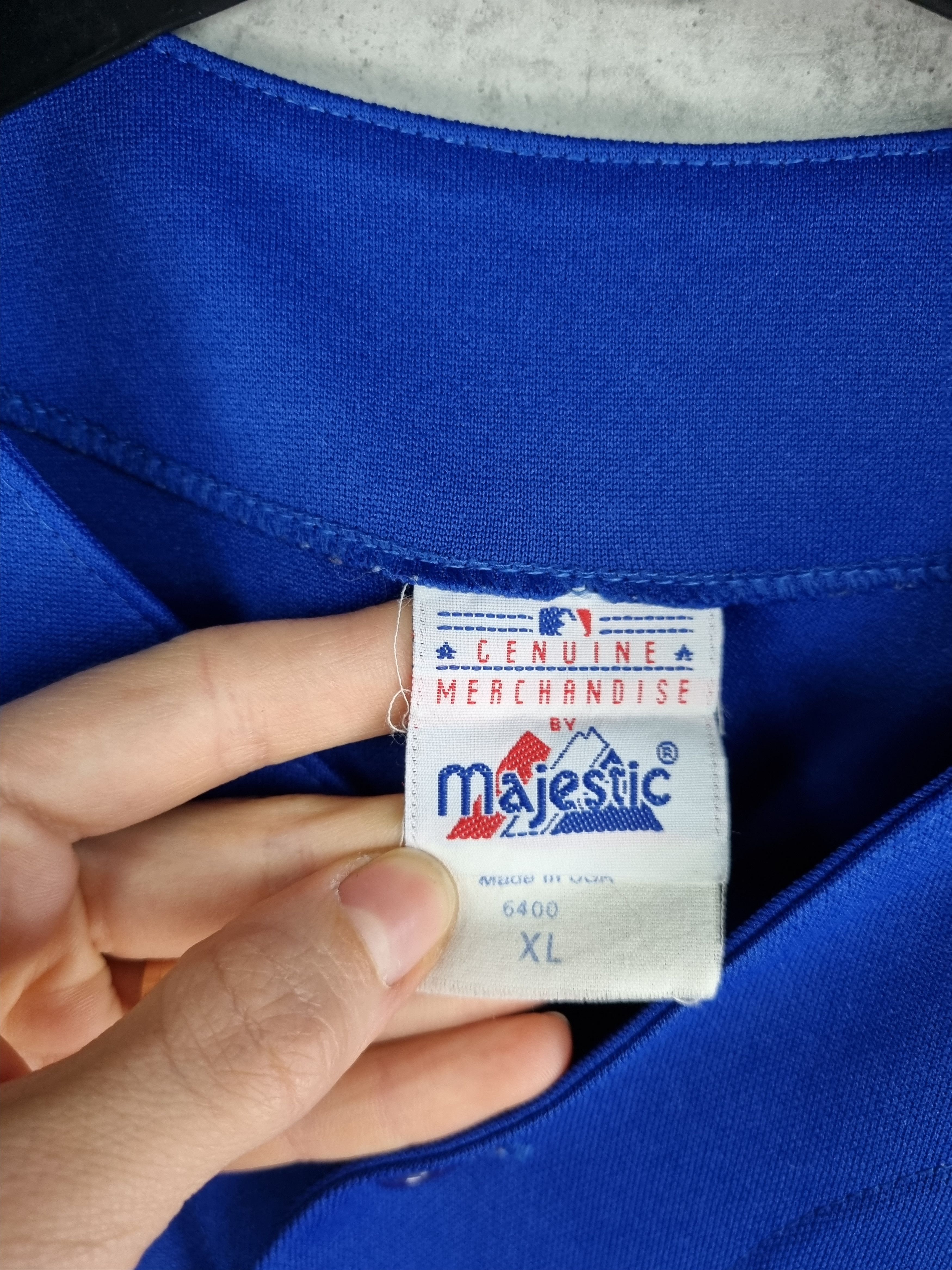 MLB × Majestic 80s Chicago CUBS Jersey Majestic Tee Shirt Very Rare Size US XL / EU 56 / 4 - 9 Thumbnail