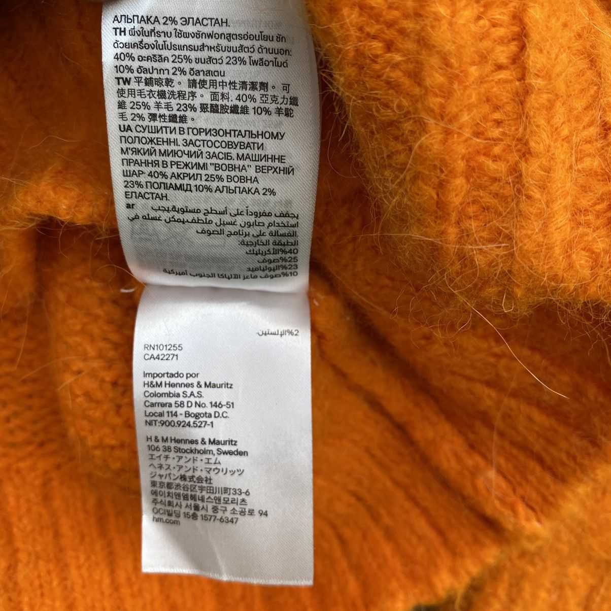 H&M Mohair Knitwear H&M Brand Oversized ERD LGB MMM GRUNGE Size US XS / EU 42 / 0 - 5 Thumbnail