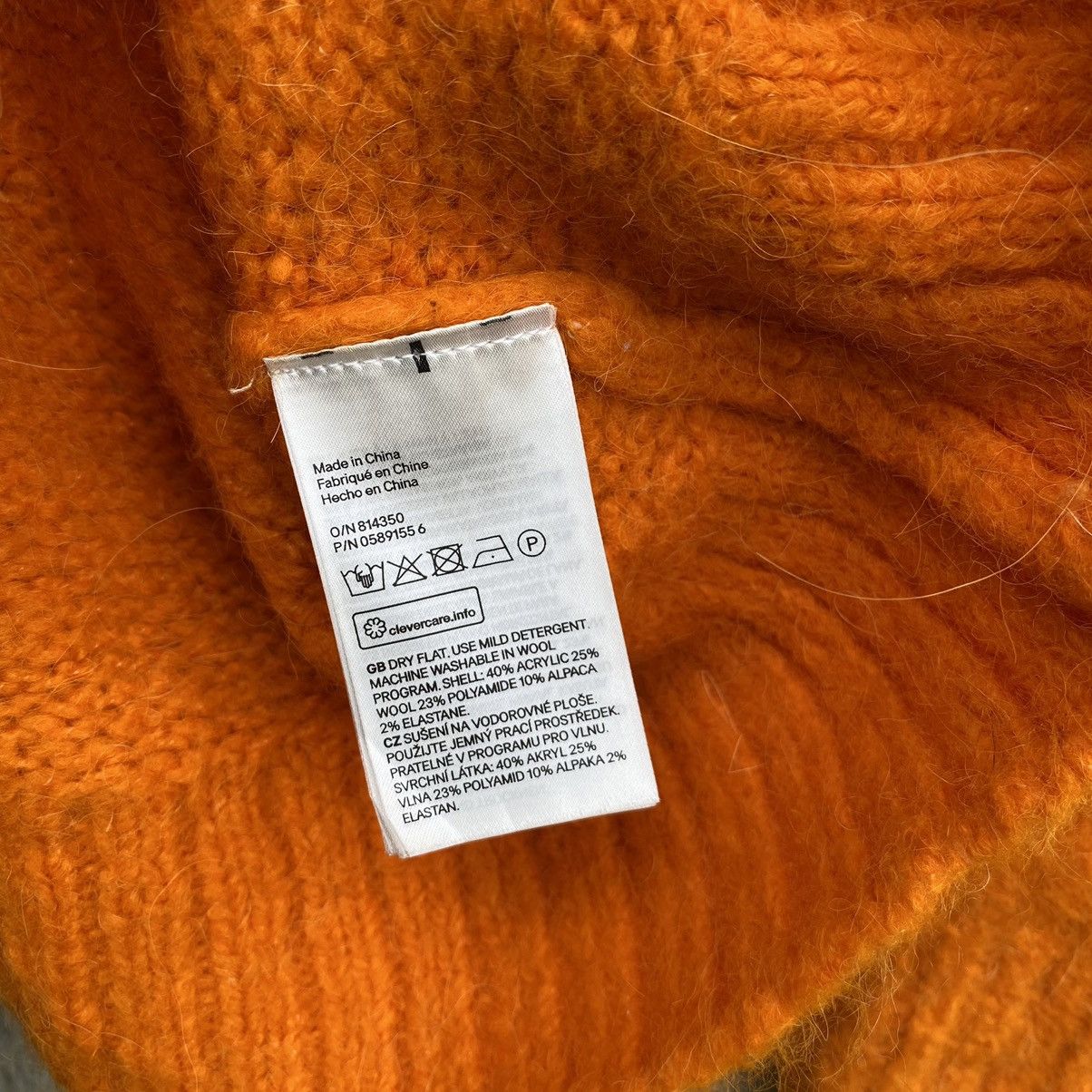 H&M Mohair Knitwear H&M Brand Oversized ERD LGB MMM GRUNGE Size US XS / EU 42 / 0 - 4 Thumbnail