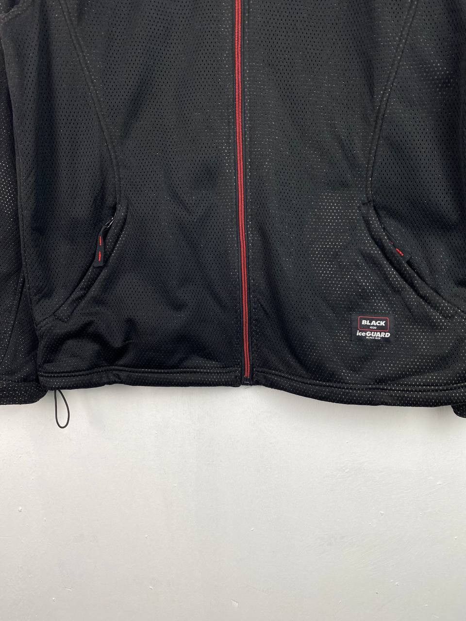 Japanese Brand vintage yokohama black ice guard zipper jacket Size US XL / EU 56 / 4 - 4 Thumbnail