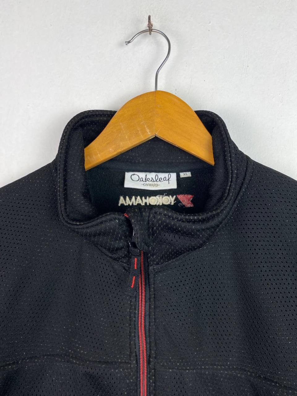 Japanese Brand vintage yokohama black ice guard zipper jacket Size US XL / EU 56 / 4 - 2 Thumbnail