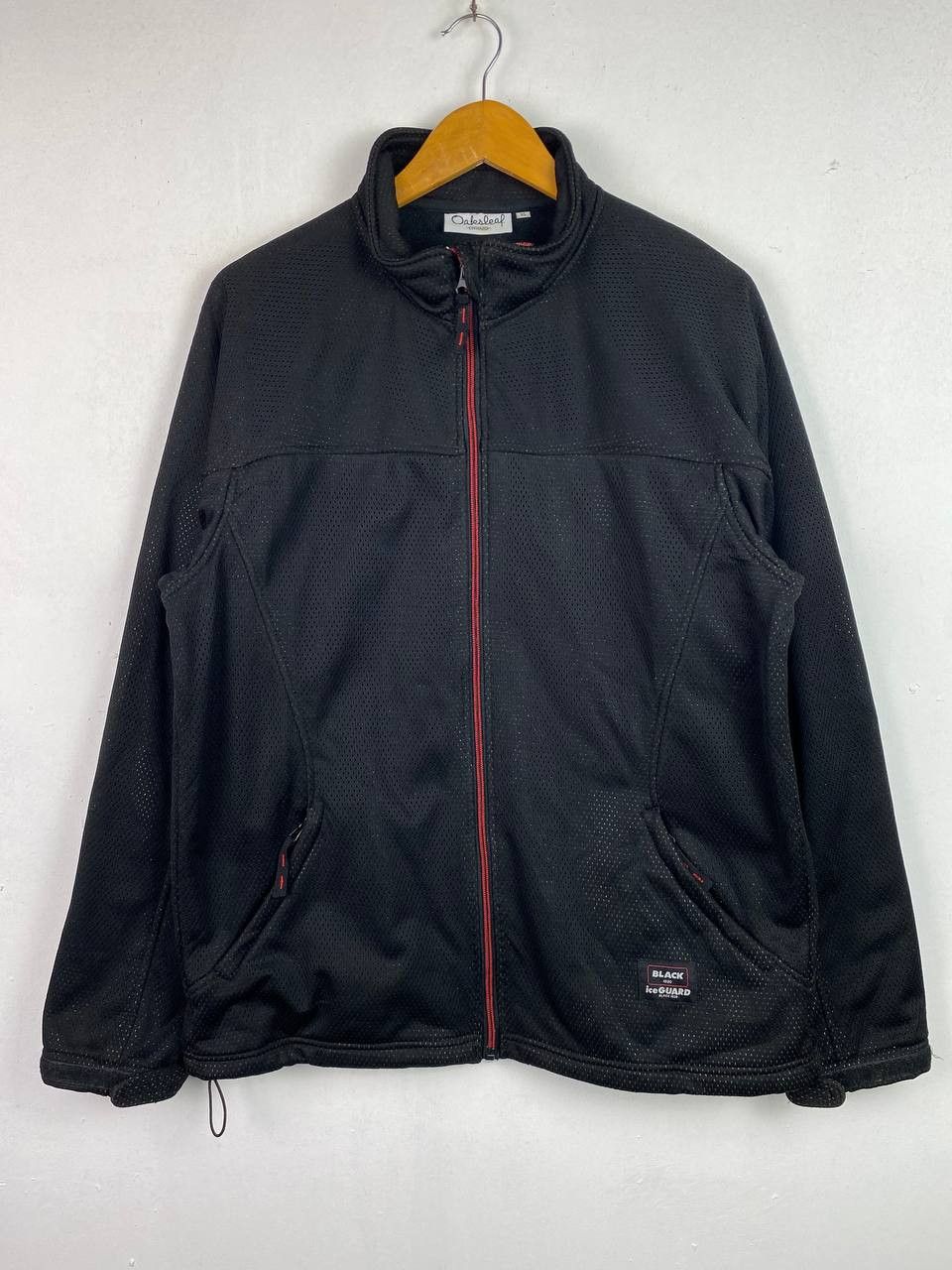 Japanese Brand vintage yokohama black ice guard zipper jacket Size US XL / EU 56 / 4 - 1 Thumbnail