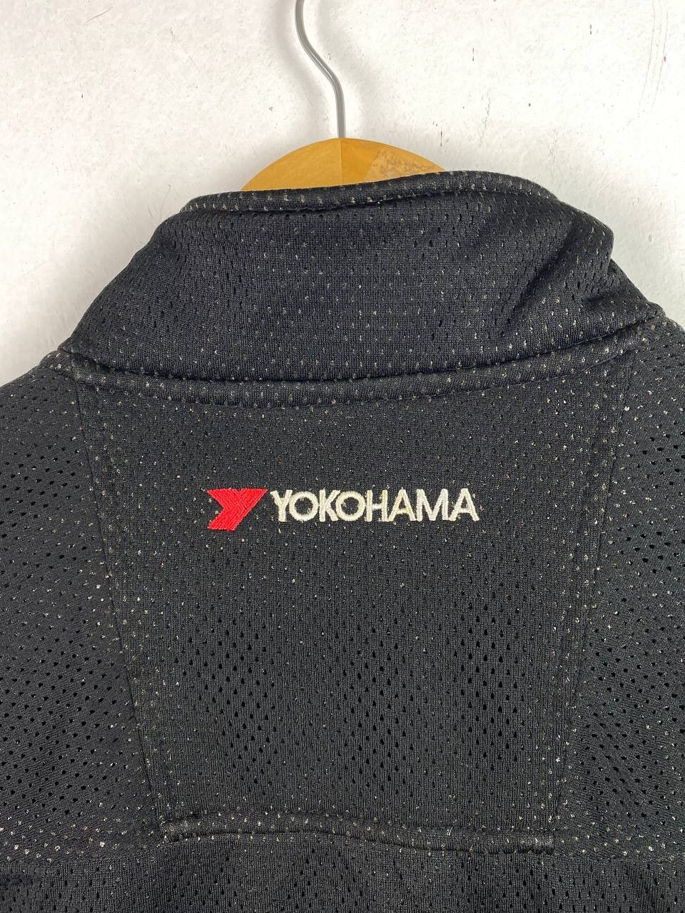 Japanese Brand vintage yokohama black ice guard zipper jacket Size US XL / EU 56 / 4 - 10 Thumbnail