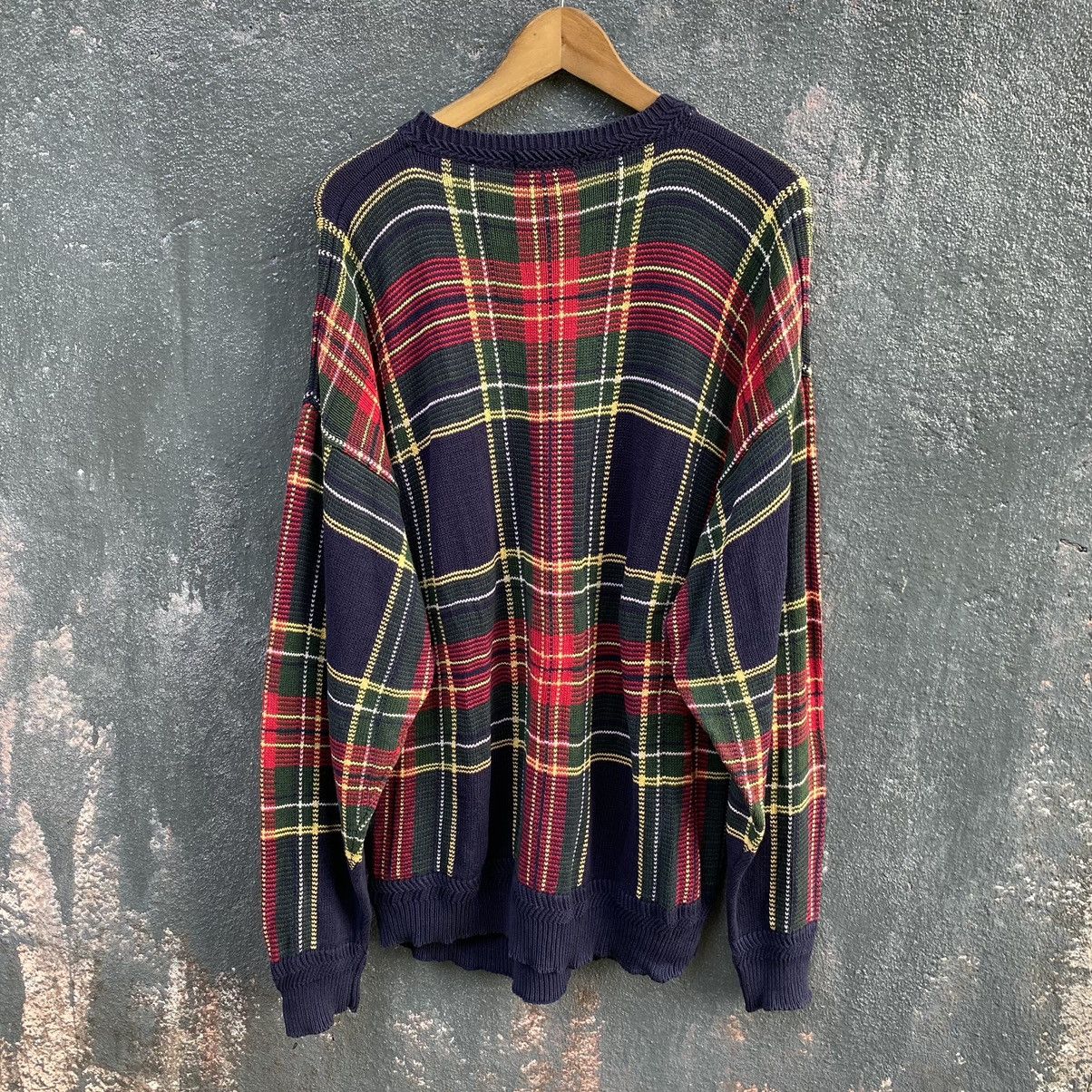 Nautica Vintage 90s Nautica Oversized Knitwear ERD GRUNGE LGB Size US L / EU 52-54 / 3 - 2 Thumbnail