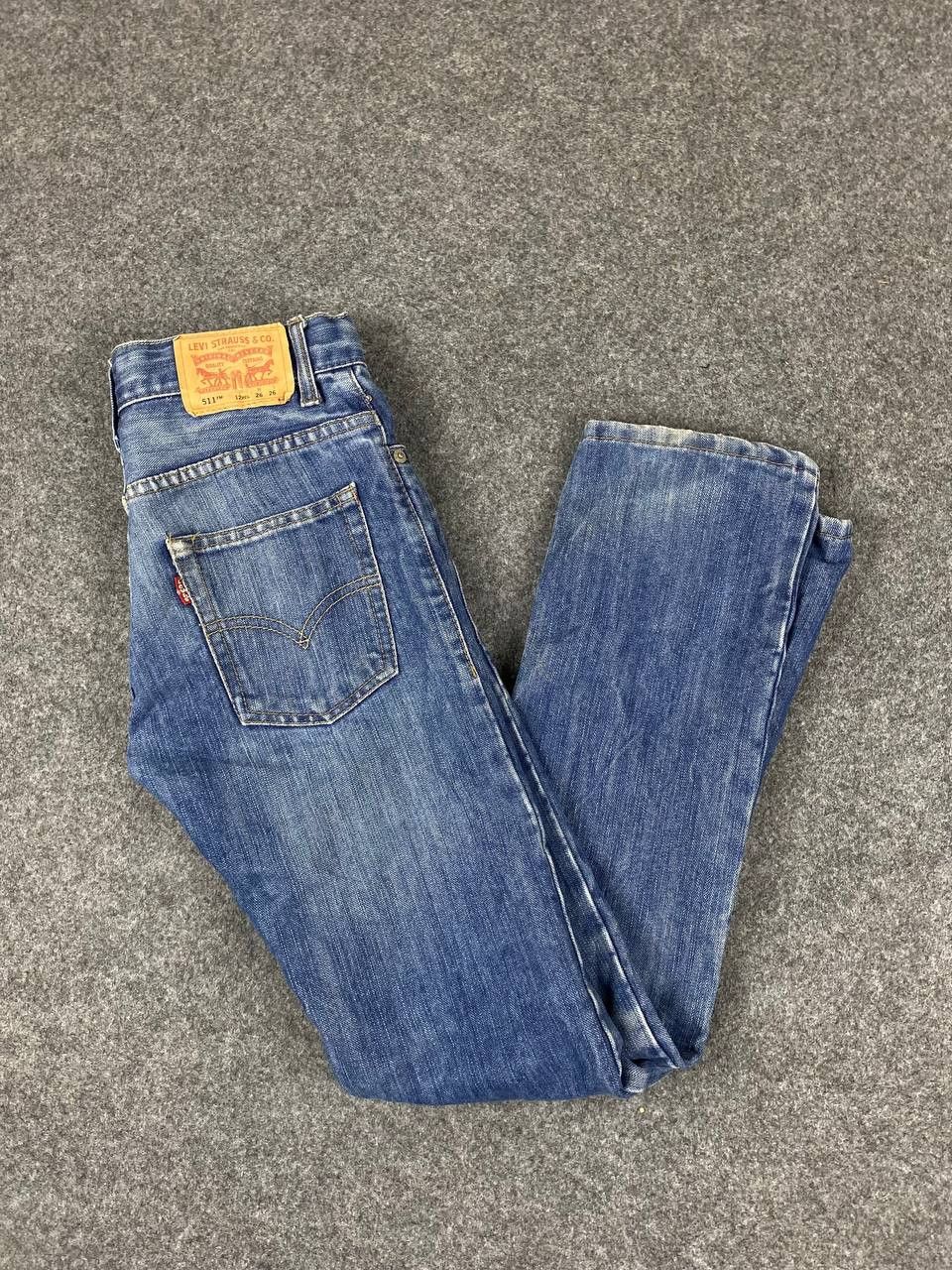 Levi's levis 511 slim straight distressed denim Size US 28 / EU 44 - 2 Thumbnail