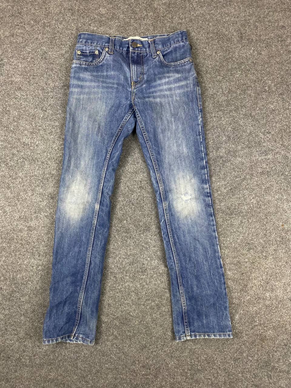 image of 511 Slim Straight Distressed Denim, Men's (Size 28)
