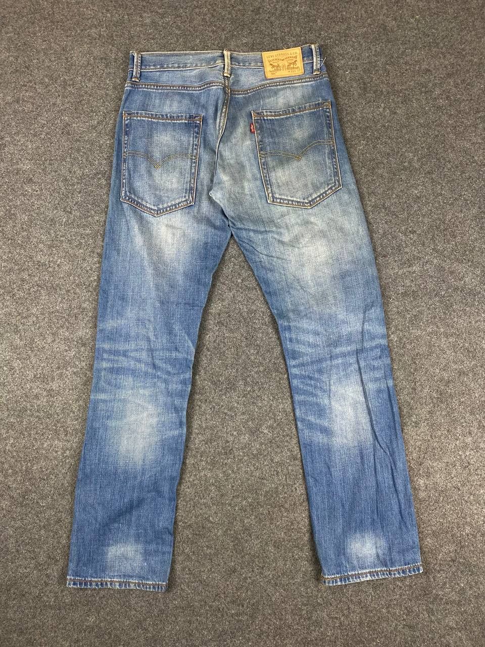 Levi's levis 504 uneven faded distressed denim Size US 32 / EU 48 - 1 Thumbnail