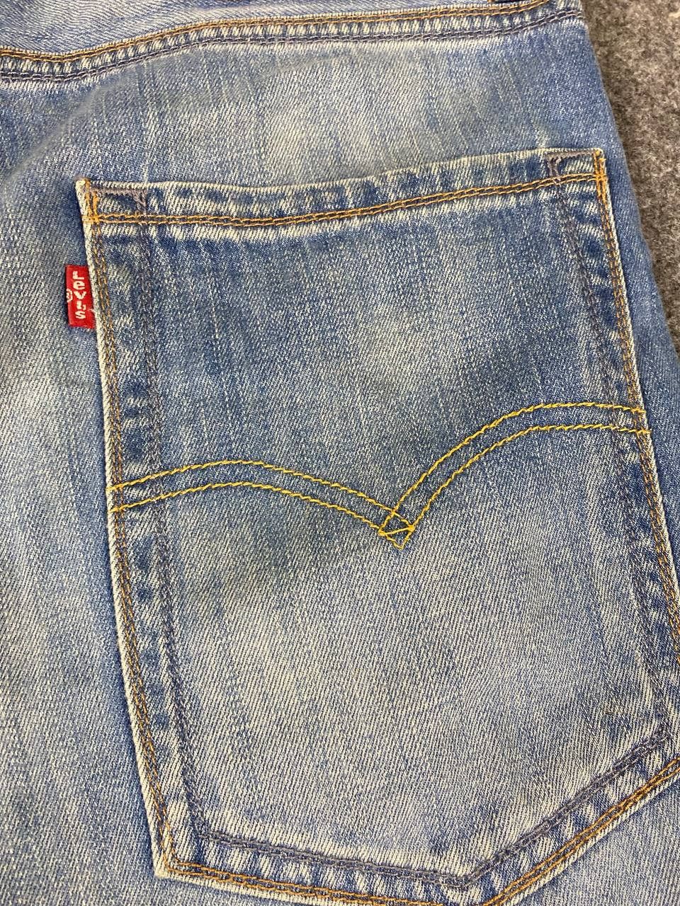 Levi's levis 504 uneven faded distressed denim Size US 32 / EU 48 - 6 Thumbnail